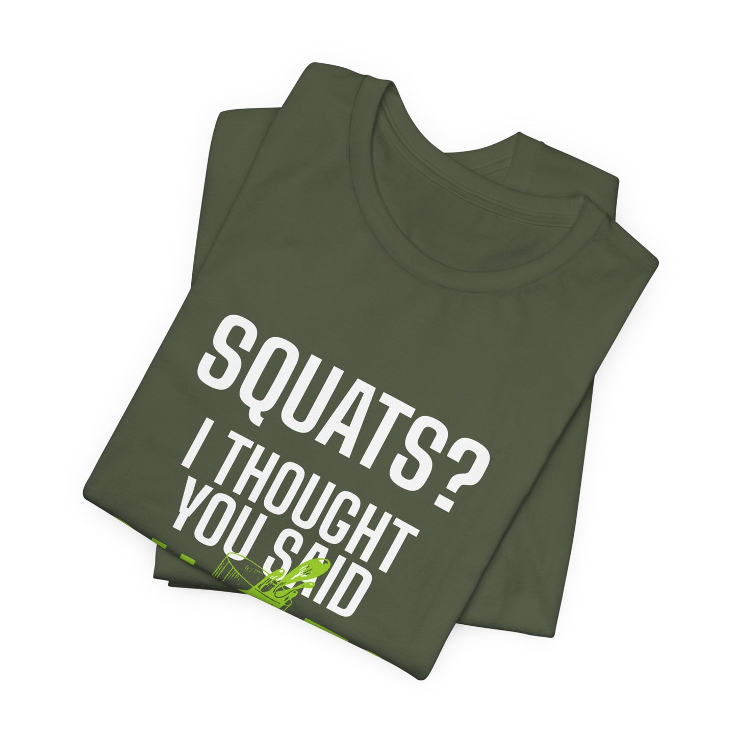 DoD Fitness - Squats Shots Tee