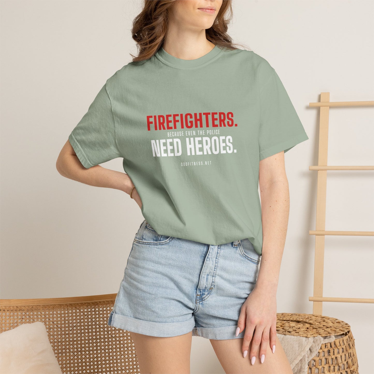 DoD Fitness - Firefighters Need Heroes Men's Tee