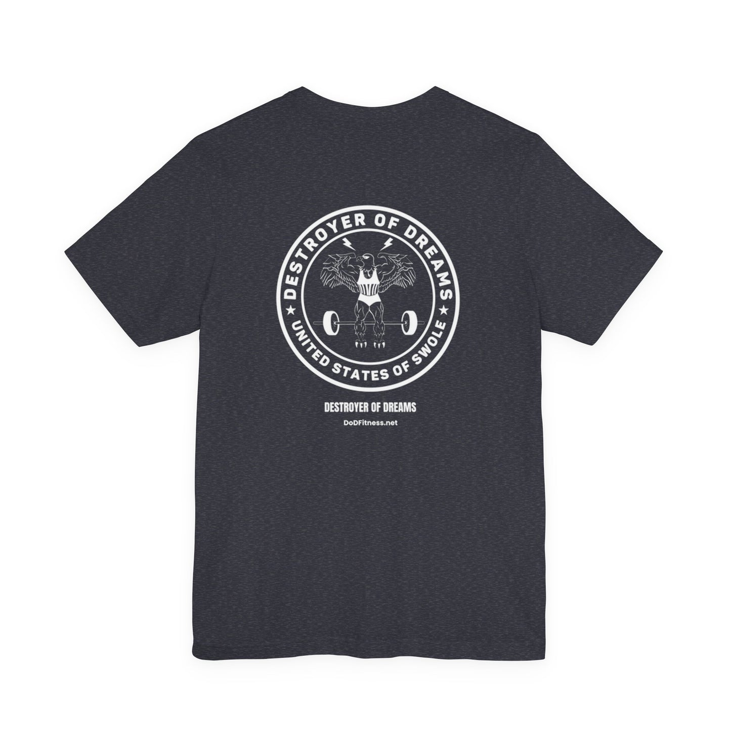 Big Weights men's tee - funny gym shirt by DoD Fitness