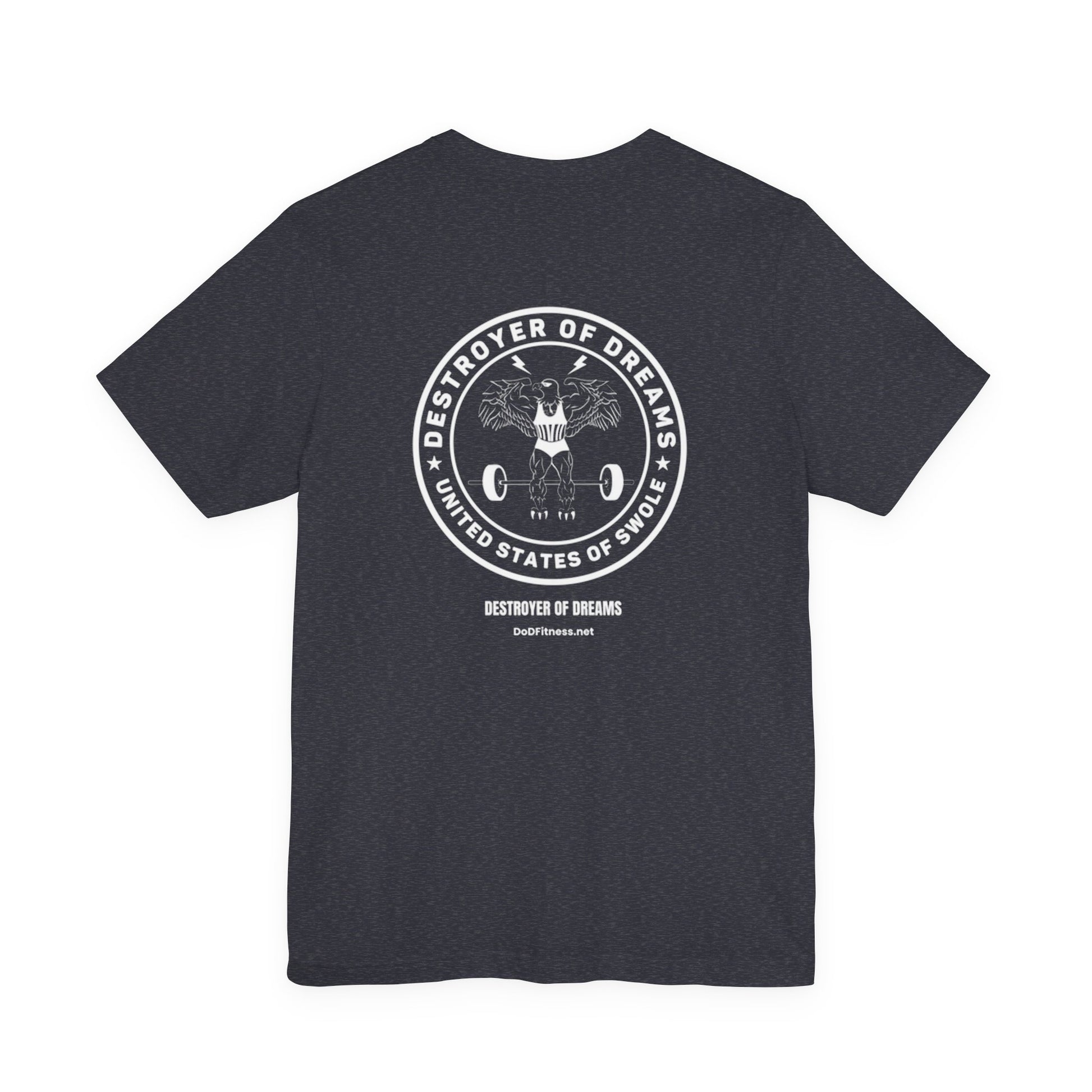 Big Weights men's tee - funny gym shirt by DoD Fitness
