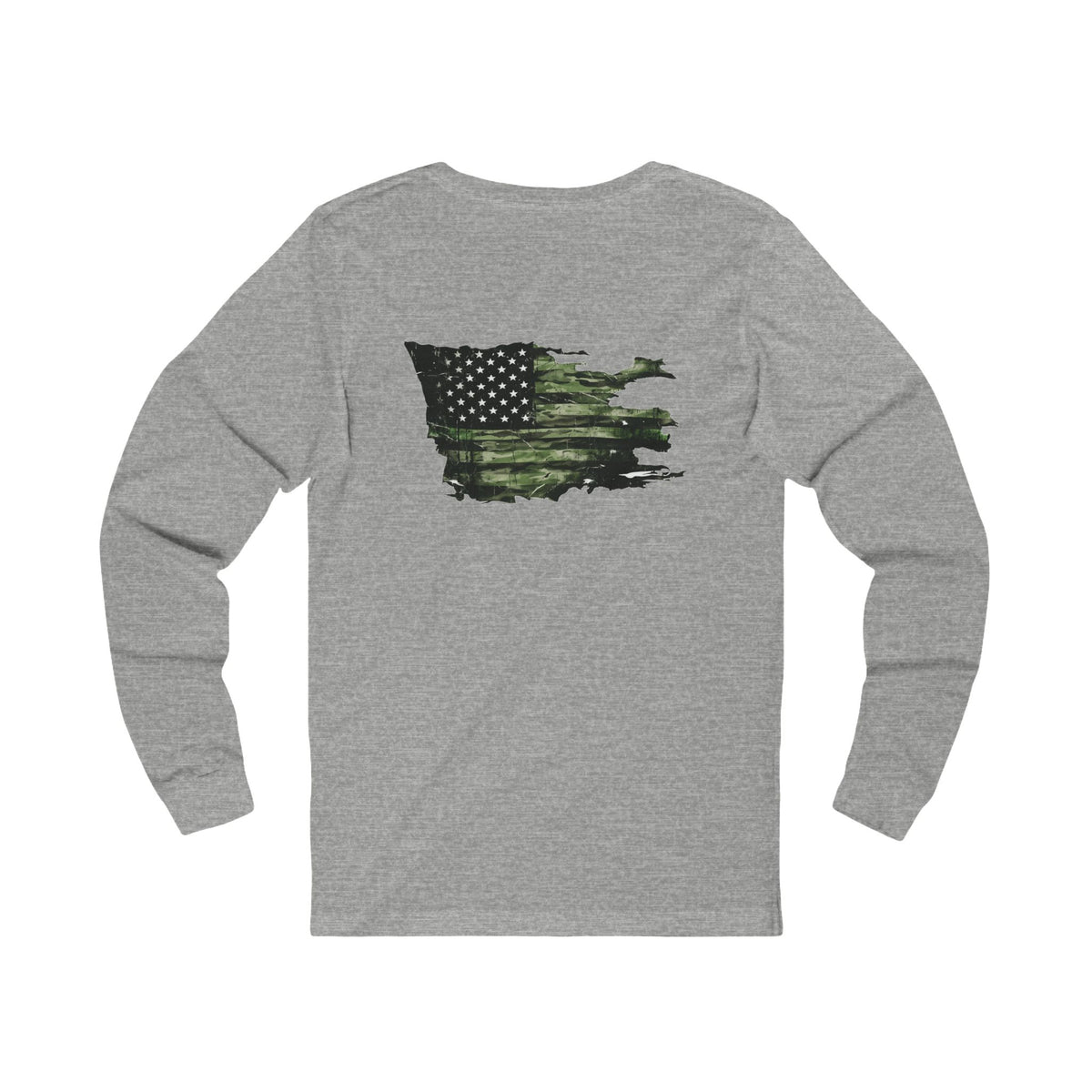 United We Serve - Military long sleeve - funny gym shirt by DoD Fitness