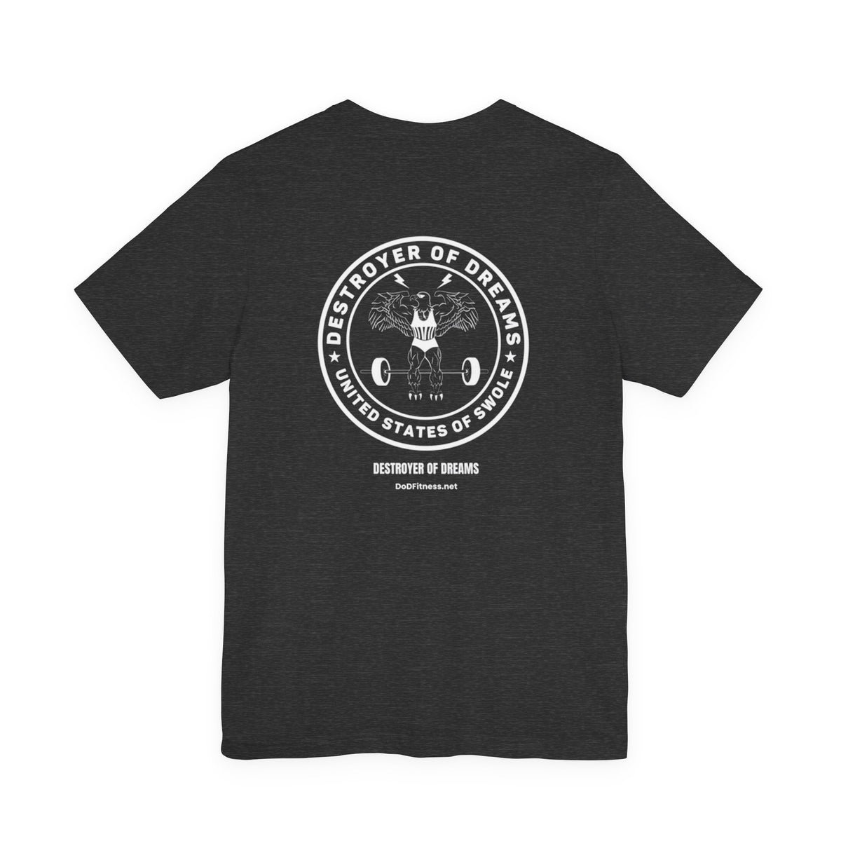 Big Weights men's tee - funny gym shirt by DoD Fitness
