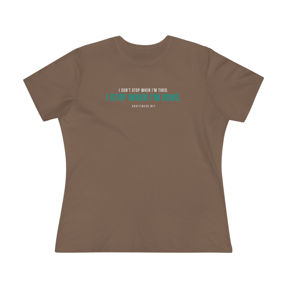 DoD Fitness - Tired Women's Tee