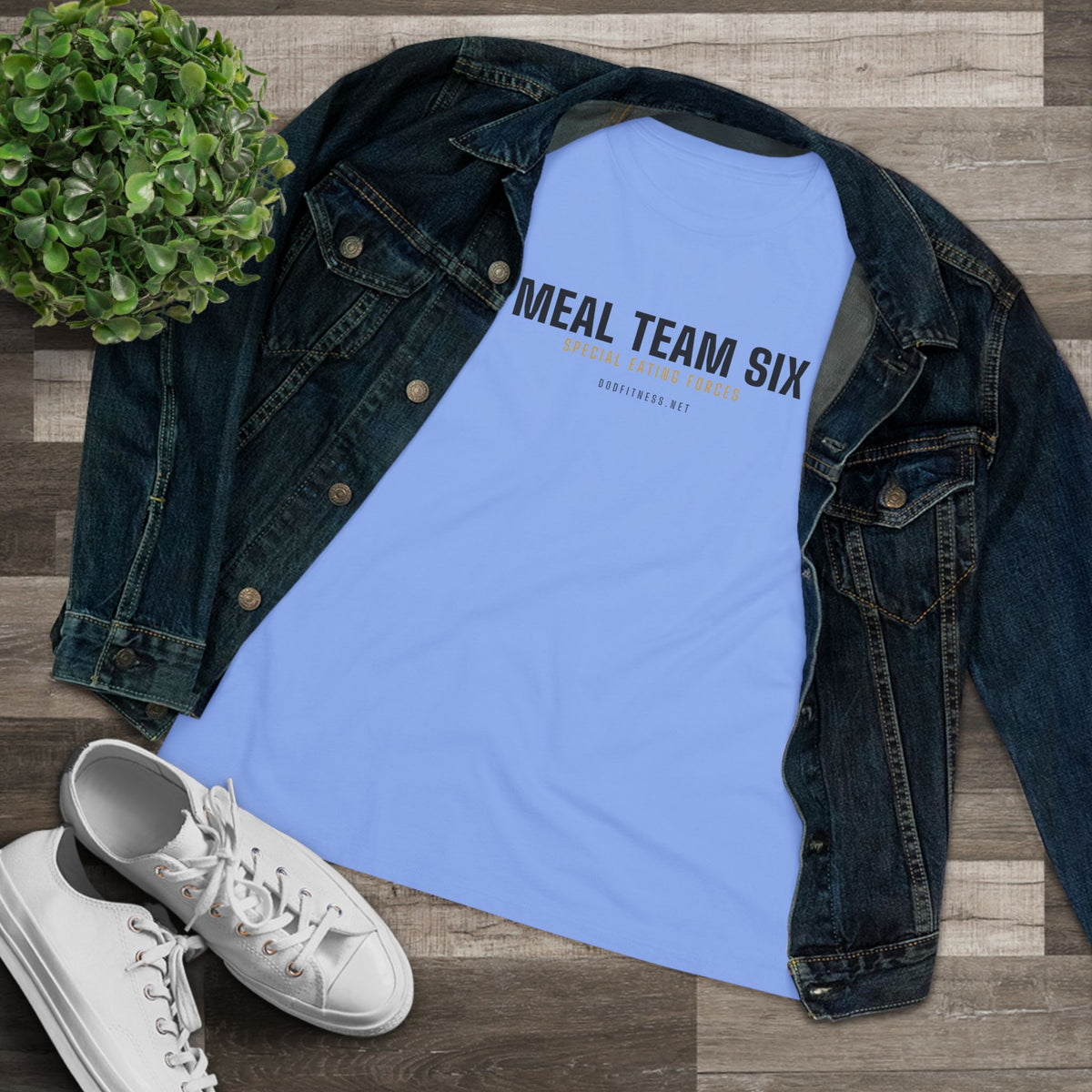 MEAL Team 6 - Special Eating Forces women's tee - funny gym shirt by DoD Fitness