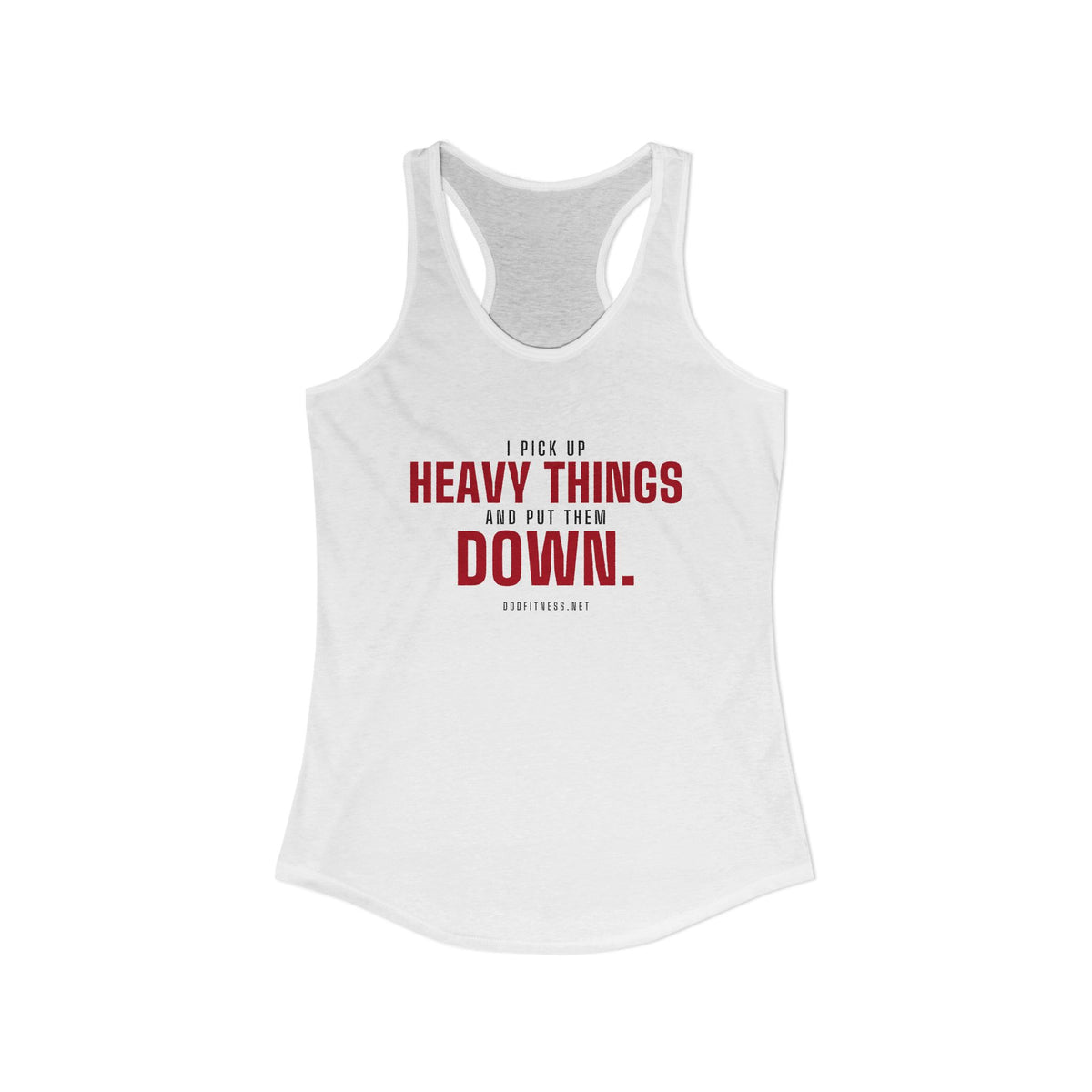 DoD Fitness - Heavy Things Women's Tank