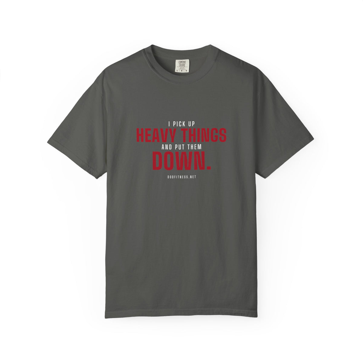 DoD Fitness - Heavy Things Men's Tee