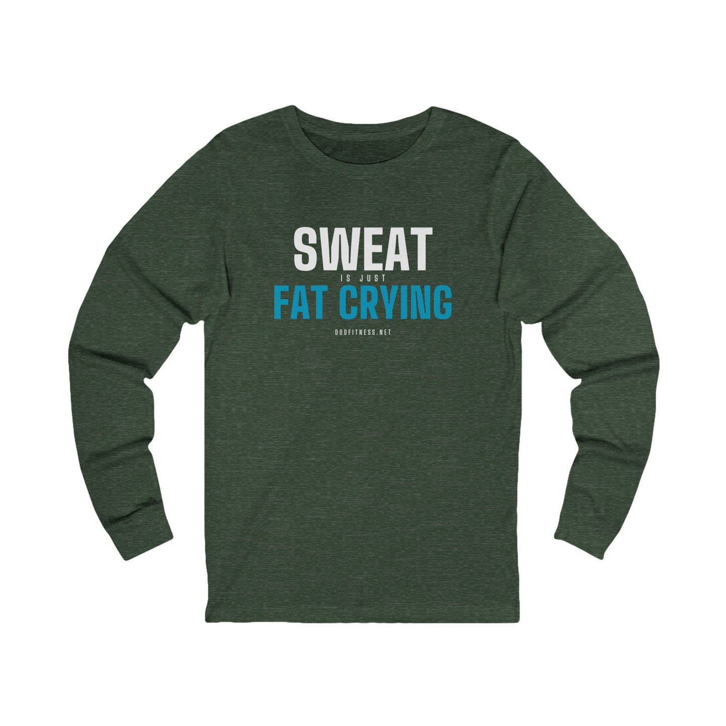 DoD Fitness - Fat Crying Frown Long Sleeve
