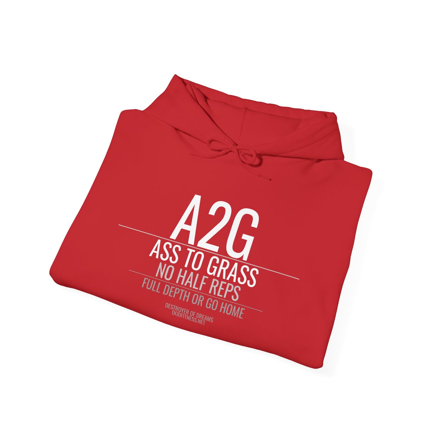 DoD Fitness - A2G - No Half Reps Hoodie