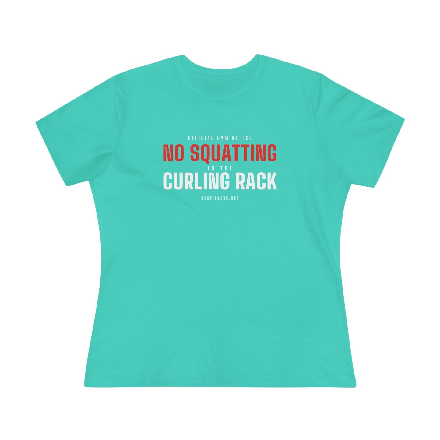 DoD Fitness - Curling Rack Women's Tee