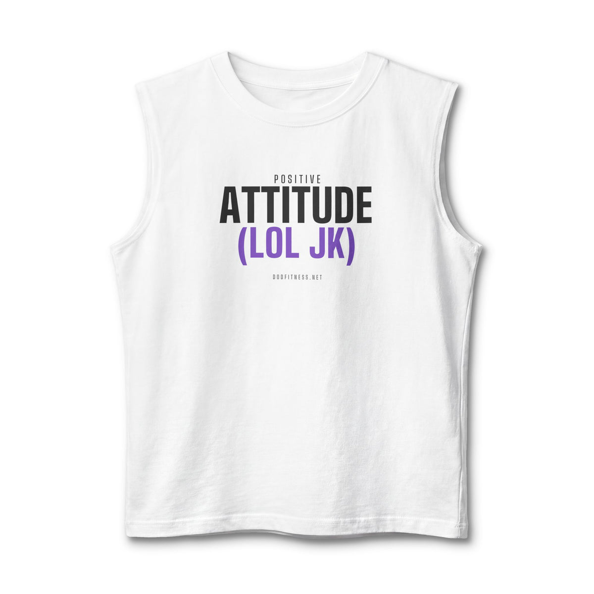 Attitude stringer tank - funny gym tank by DoD Fitness