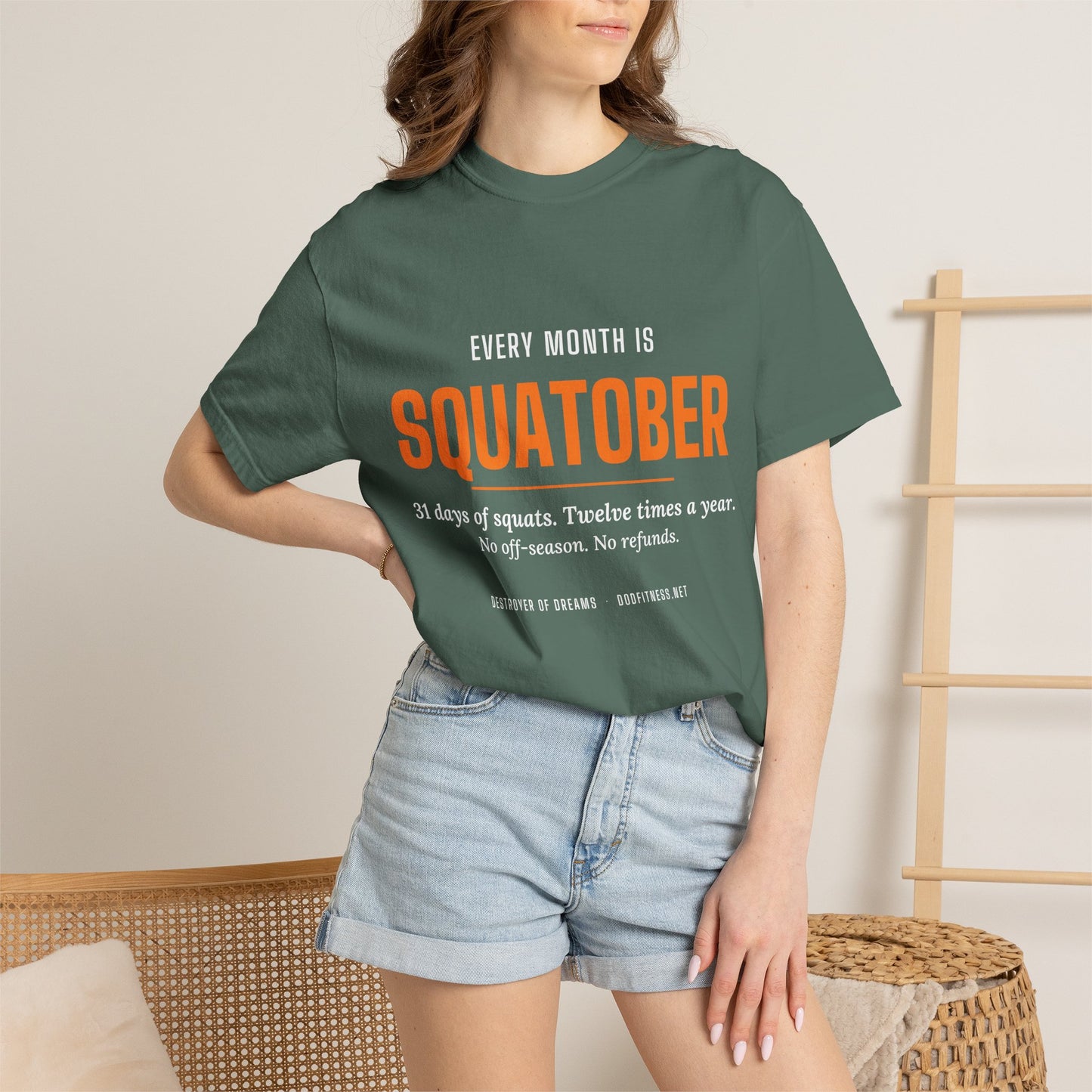 DoD Fitness - Squatober Men's Tee
