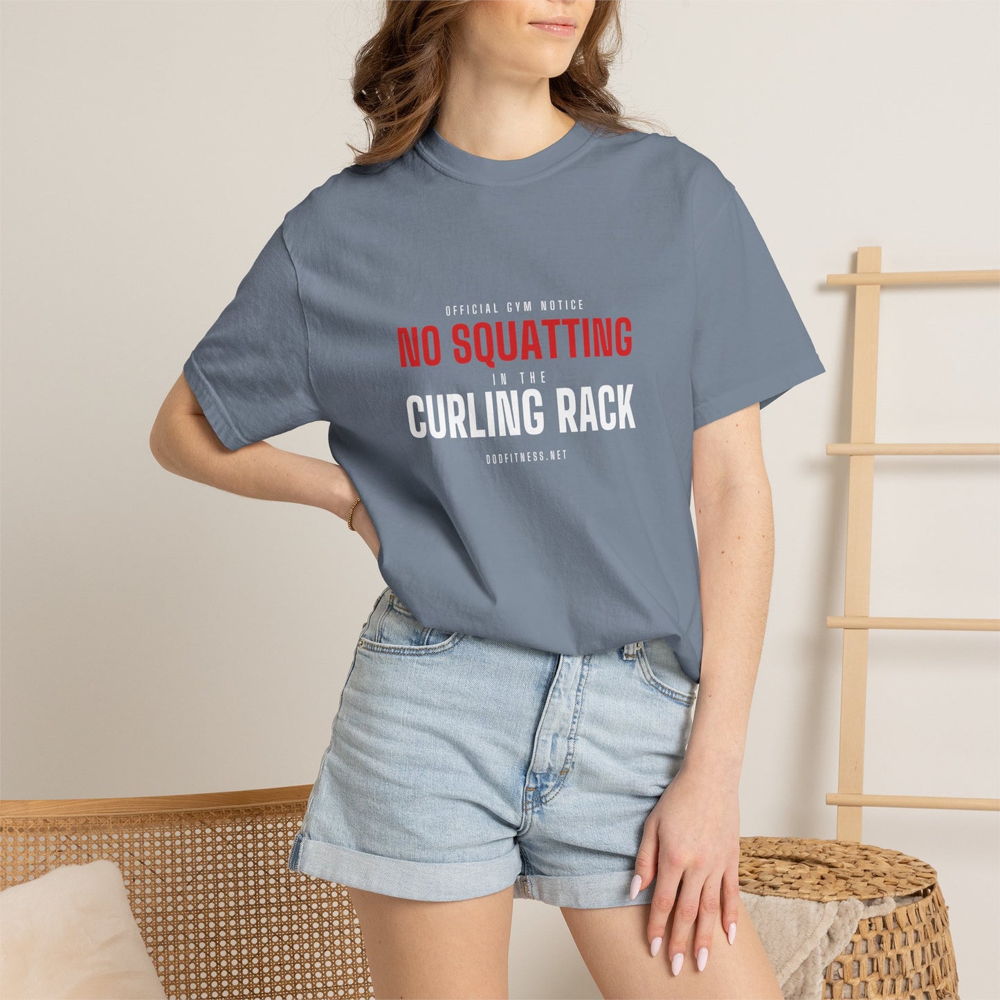 DoD Fitness - Curling Rack Men's Tee