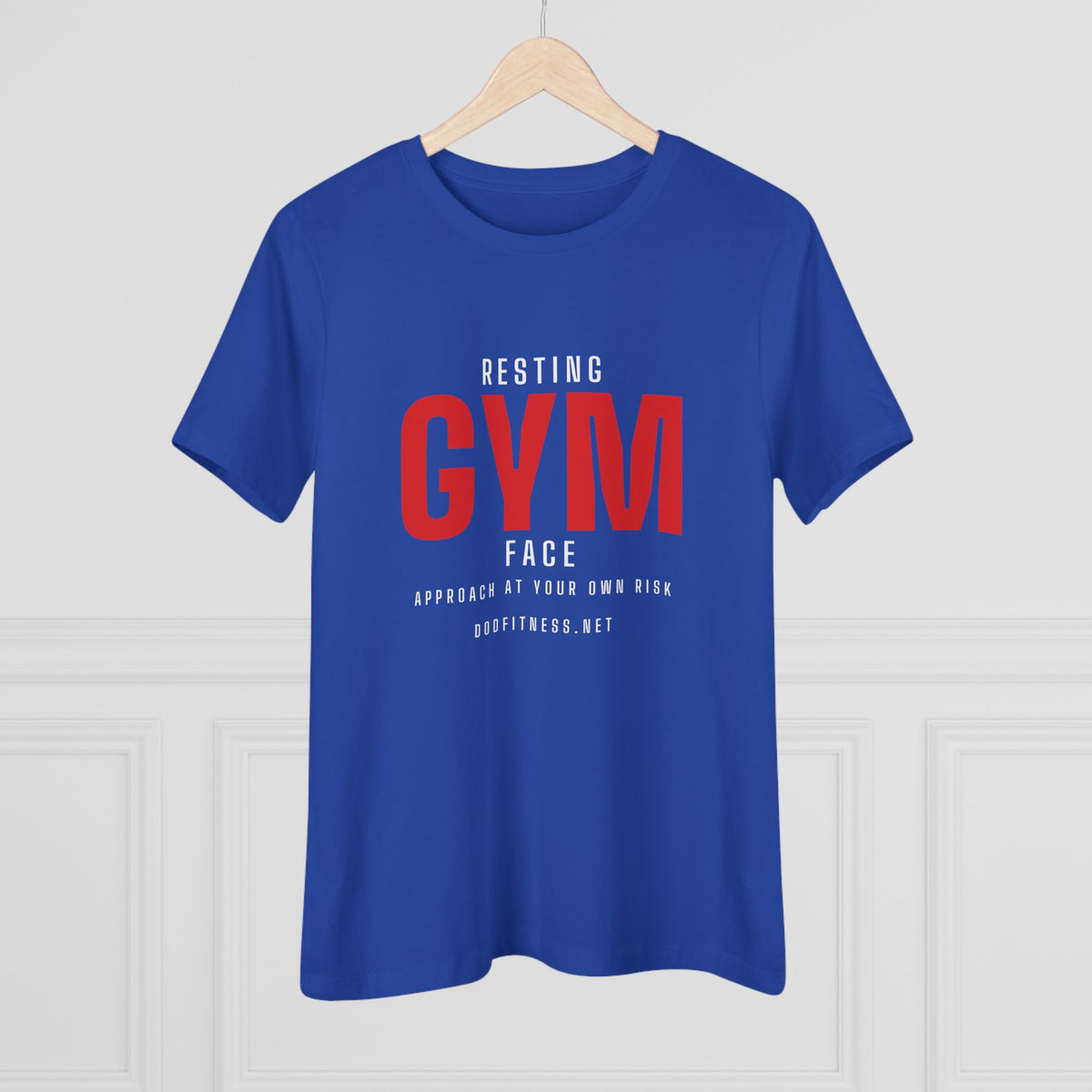 DoD Fitness - Resting Gym Face Women's Tee