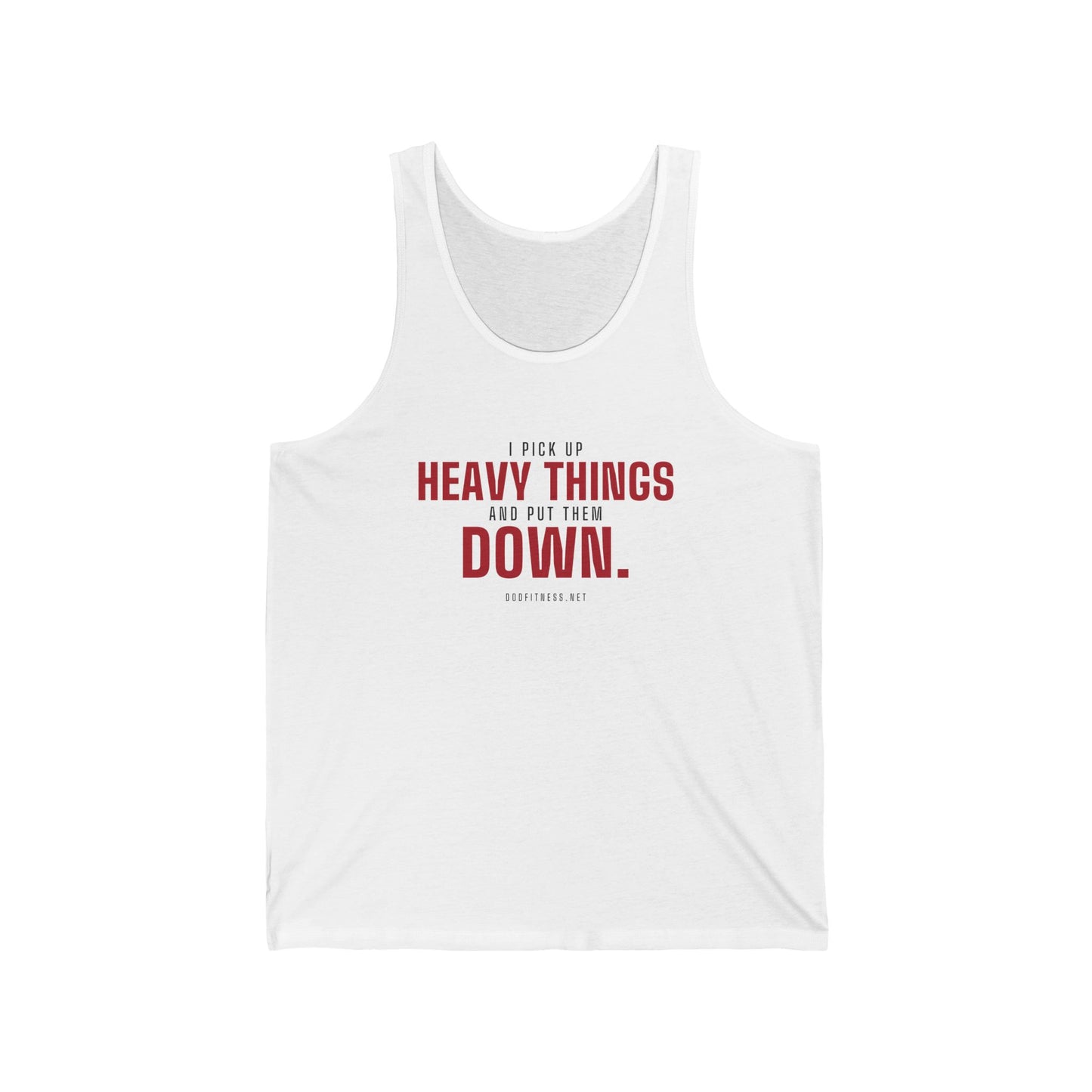 DoD Fitness - Heavy Things Men's Tank