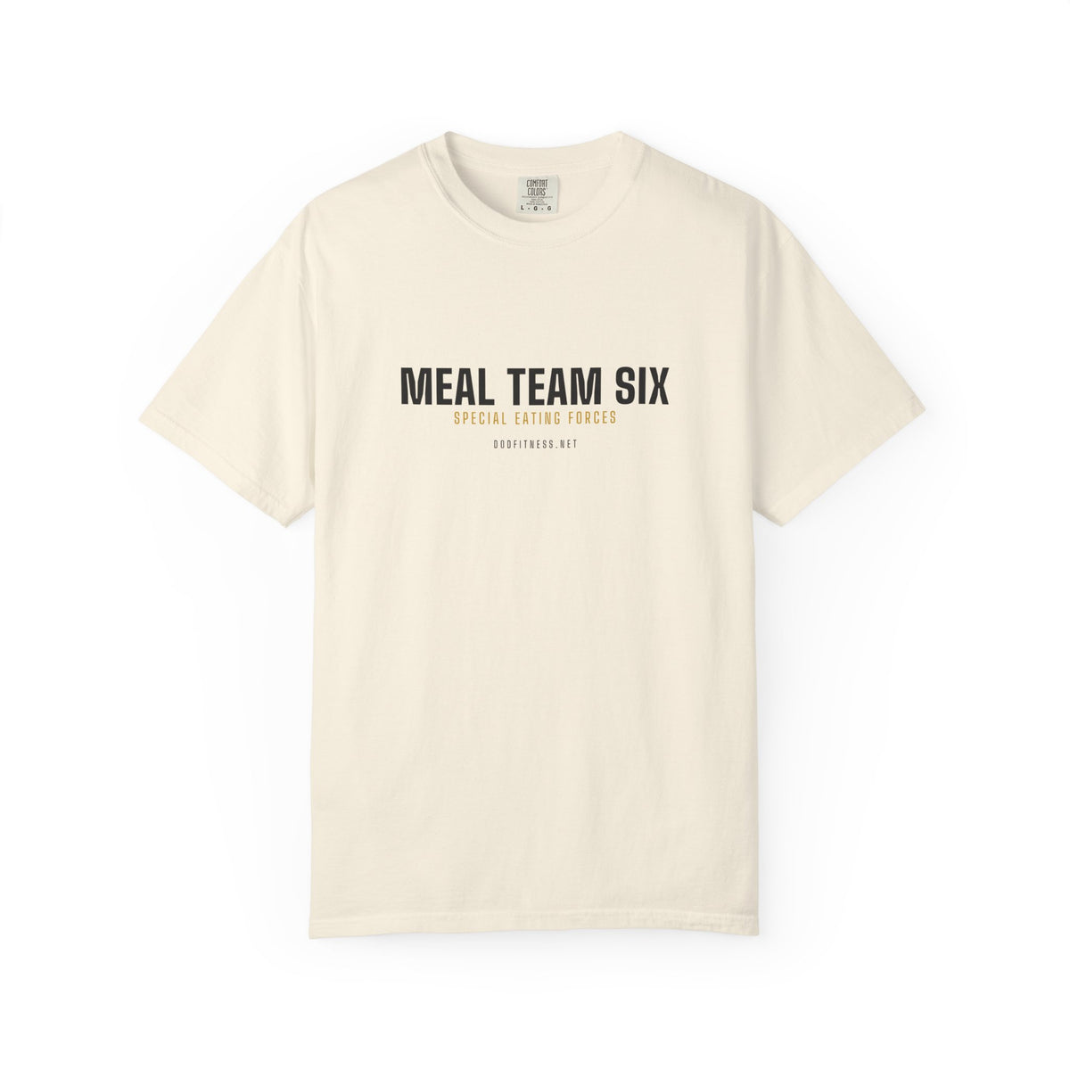 MEAL Team 6 - Special Eating Forces men's tee in Ivory - funny gym shirt by DoD Fitness