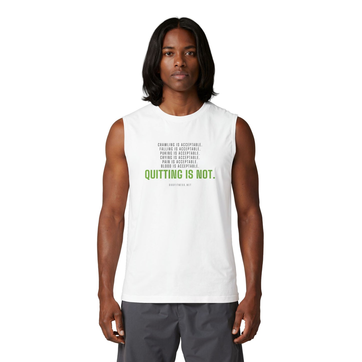DoD Fitness - Quitting Is Not Stringer Tank