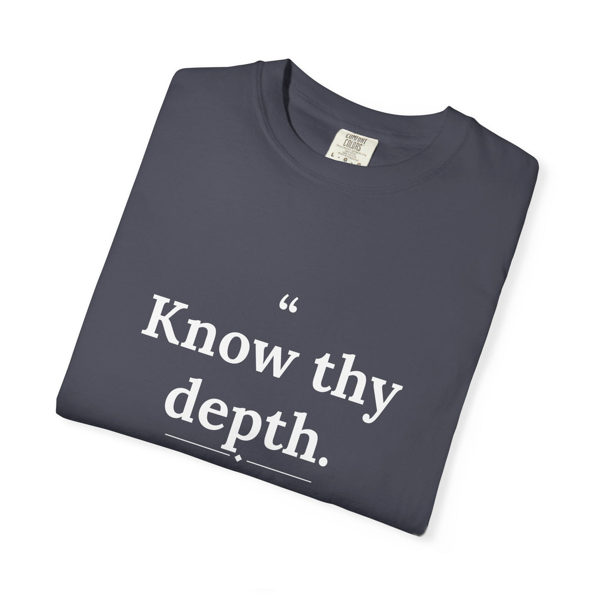 Assticles - Know Thy Depth men's tee - funny gym shirt by DoD Fitness