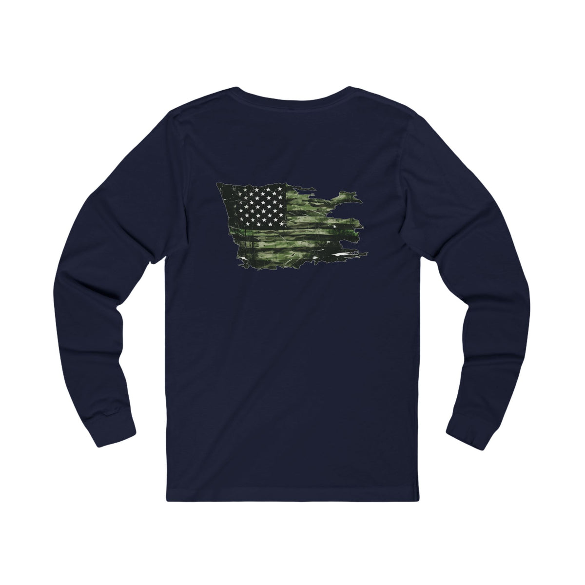 United We Serve - Military long sleeve - funny gym shirt by DoD Fitness