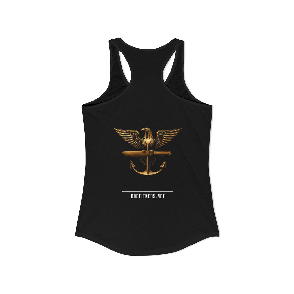 MEAL Team 6 - Operation: Cheat Day women's racerback tank - funny gym tank by DoD Fitness