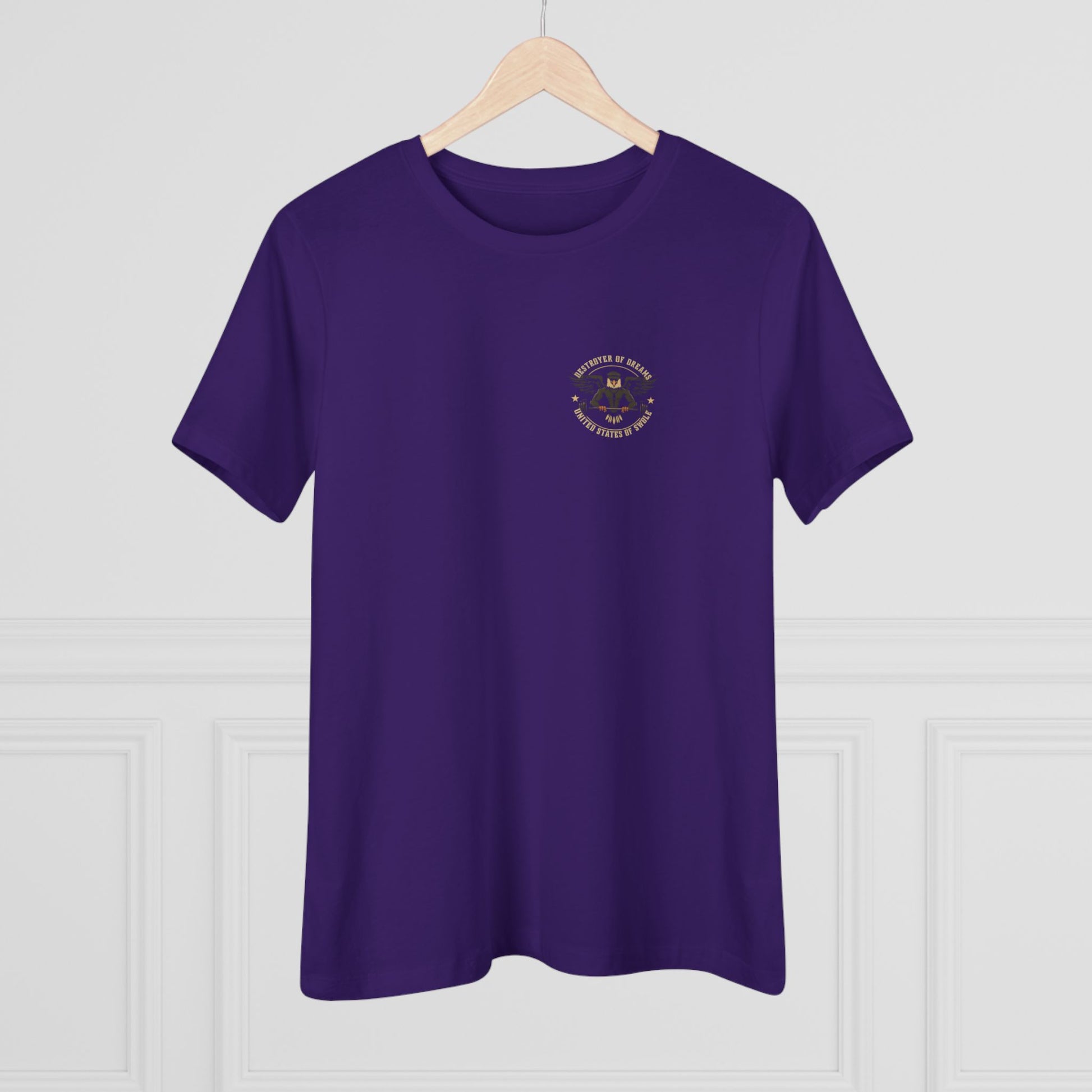 United We Serve - Military women's tee - funny gym shirt by DoD Fitness