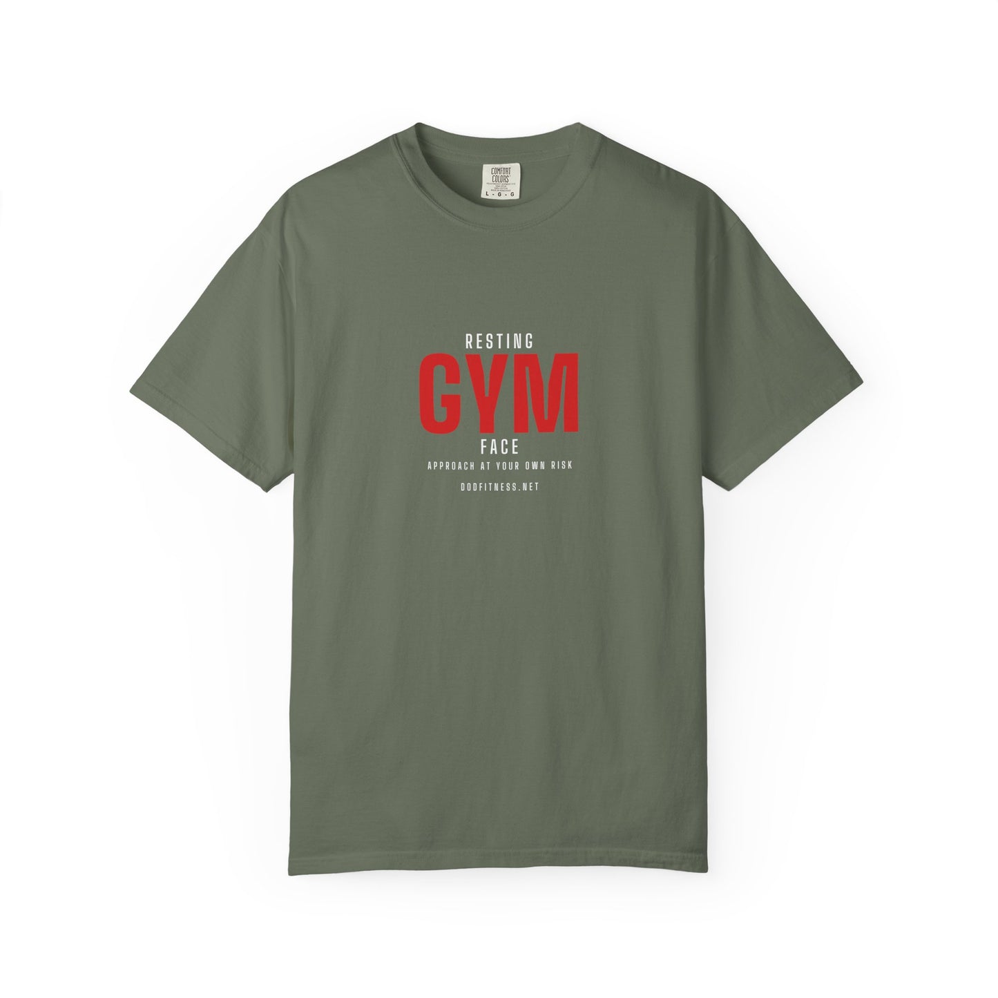 DoD Fitness - Resting Gym Face Men's Tee
