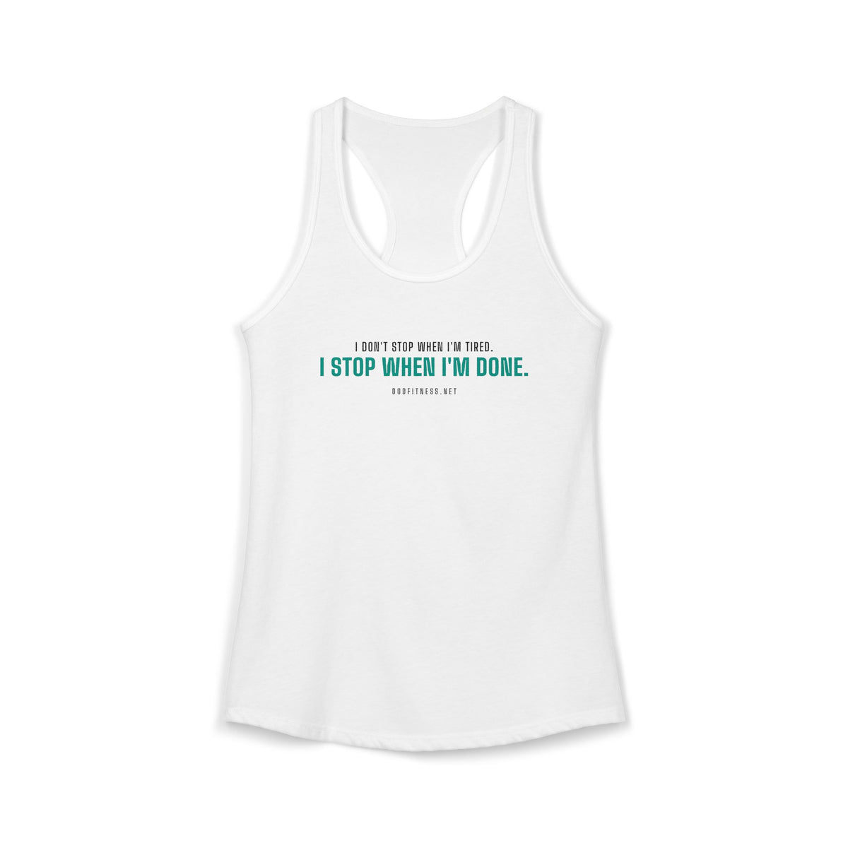 DoD Fitness - Tired Women's Tank