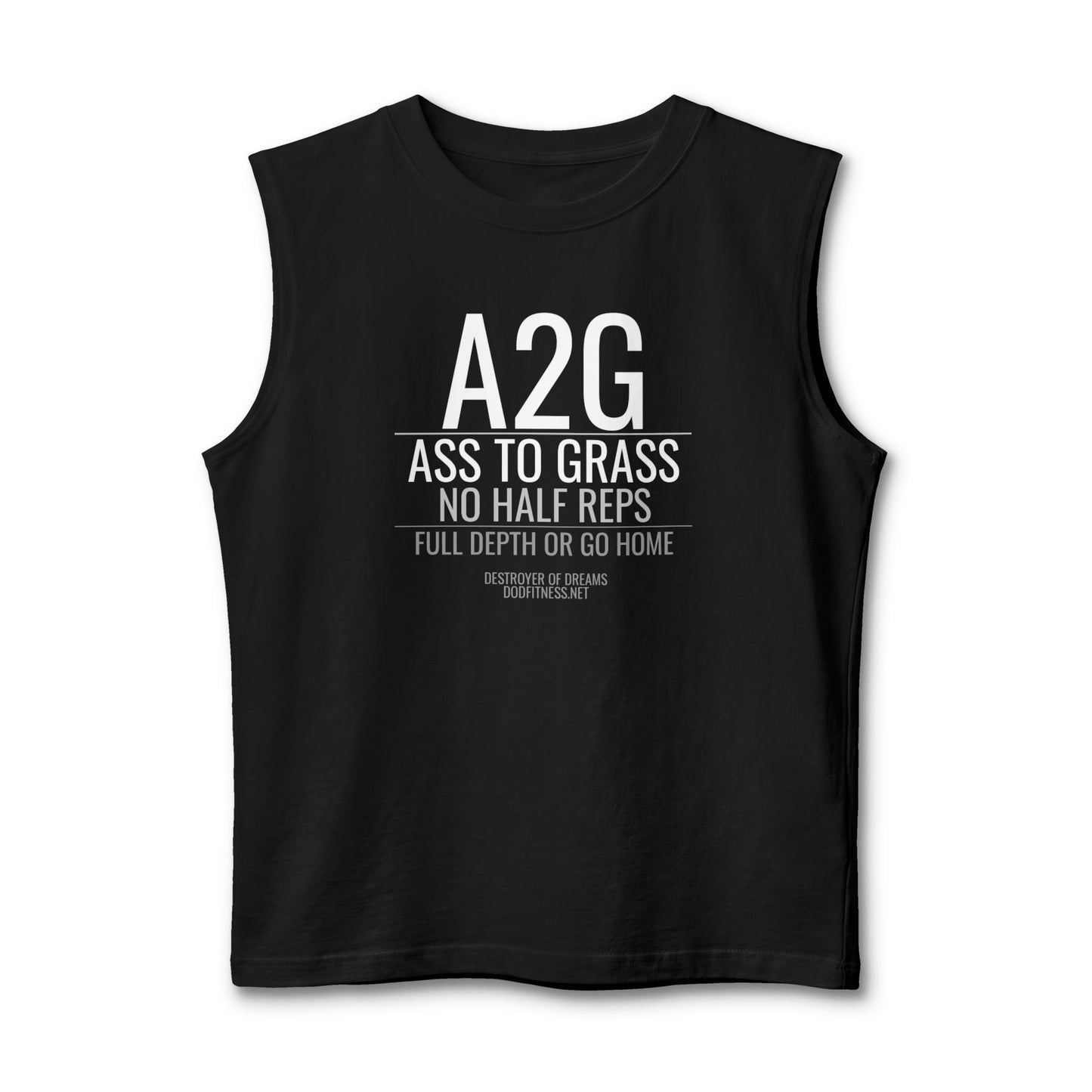 DoD Fitness - A2G - No Half Reps Stringer Tank