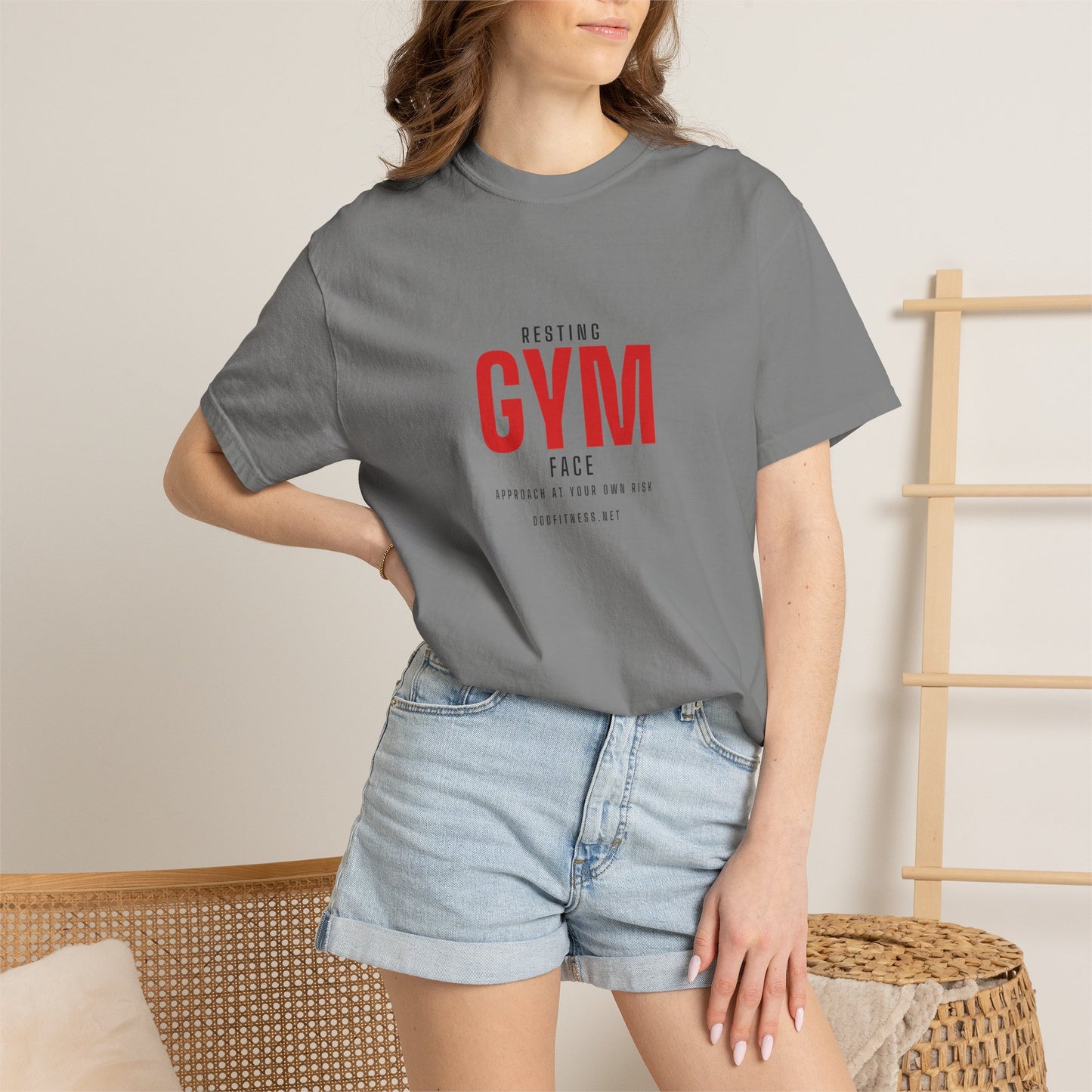 DoD Fitness - Resting Gym Face Men's Tee