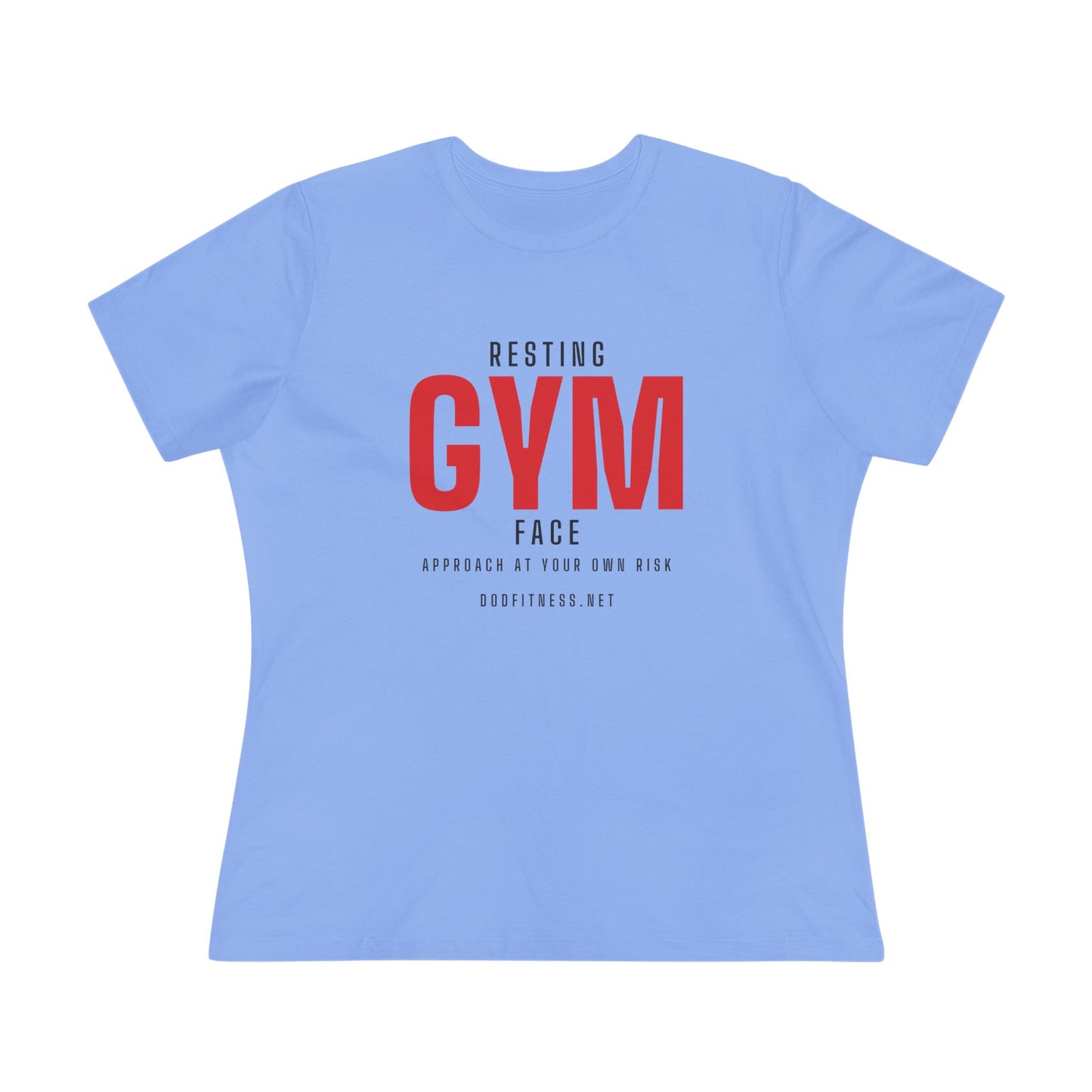 DoD Fitness - Resting Gym Face Women's Tee