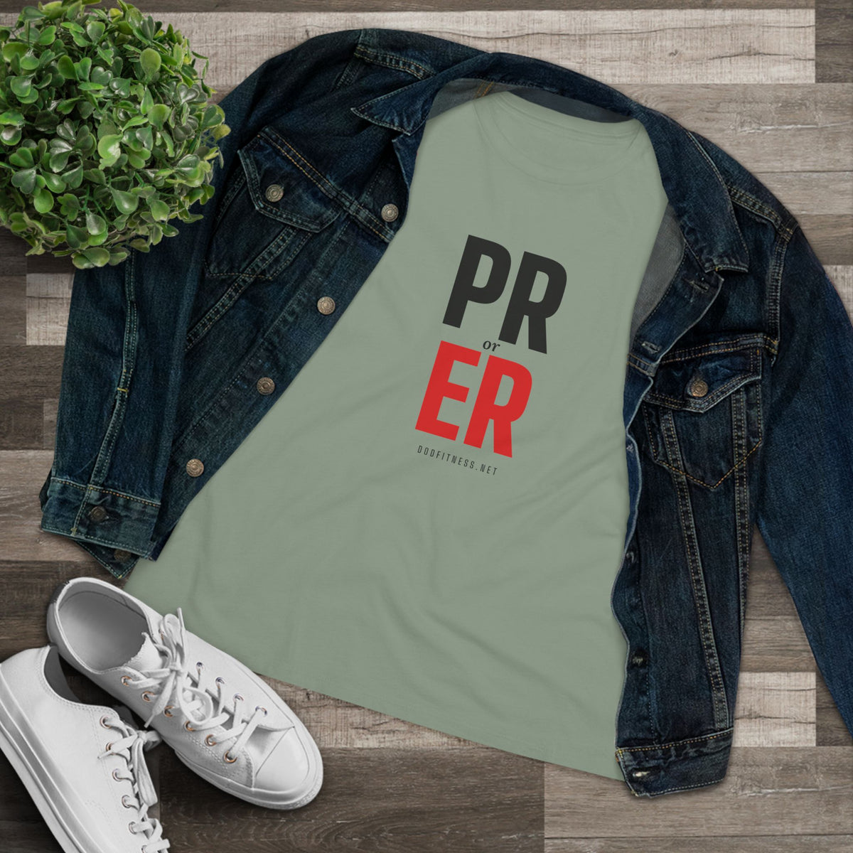 DoD Fitness - PR or ER Women's Tee