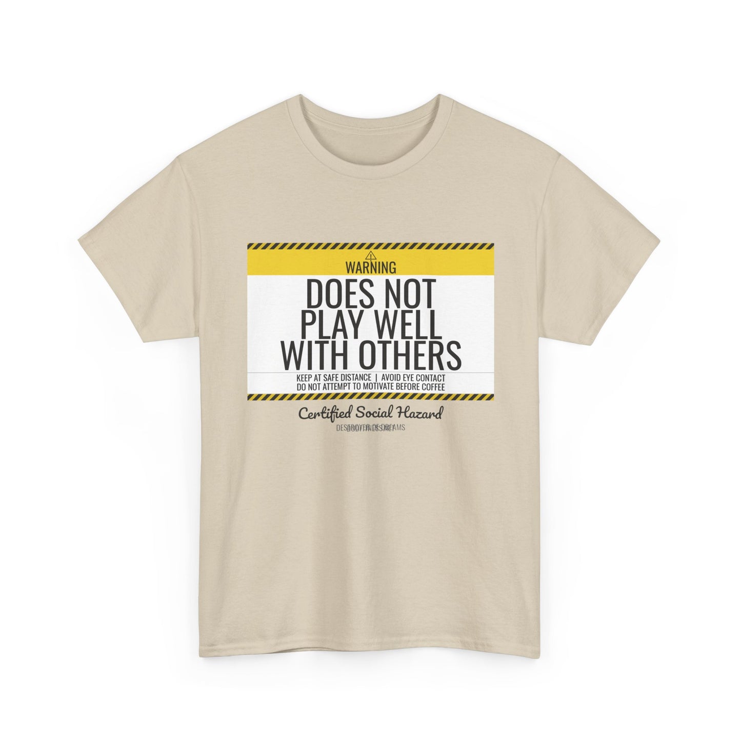 DoD Fitness - Warning Label Women's Tee