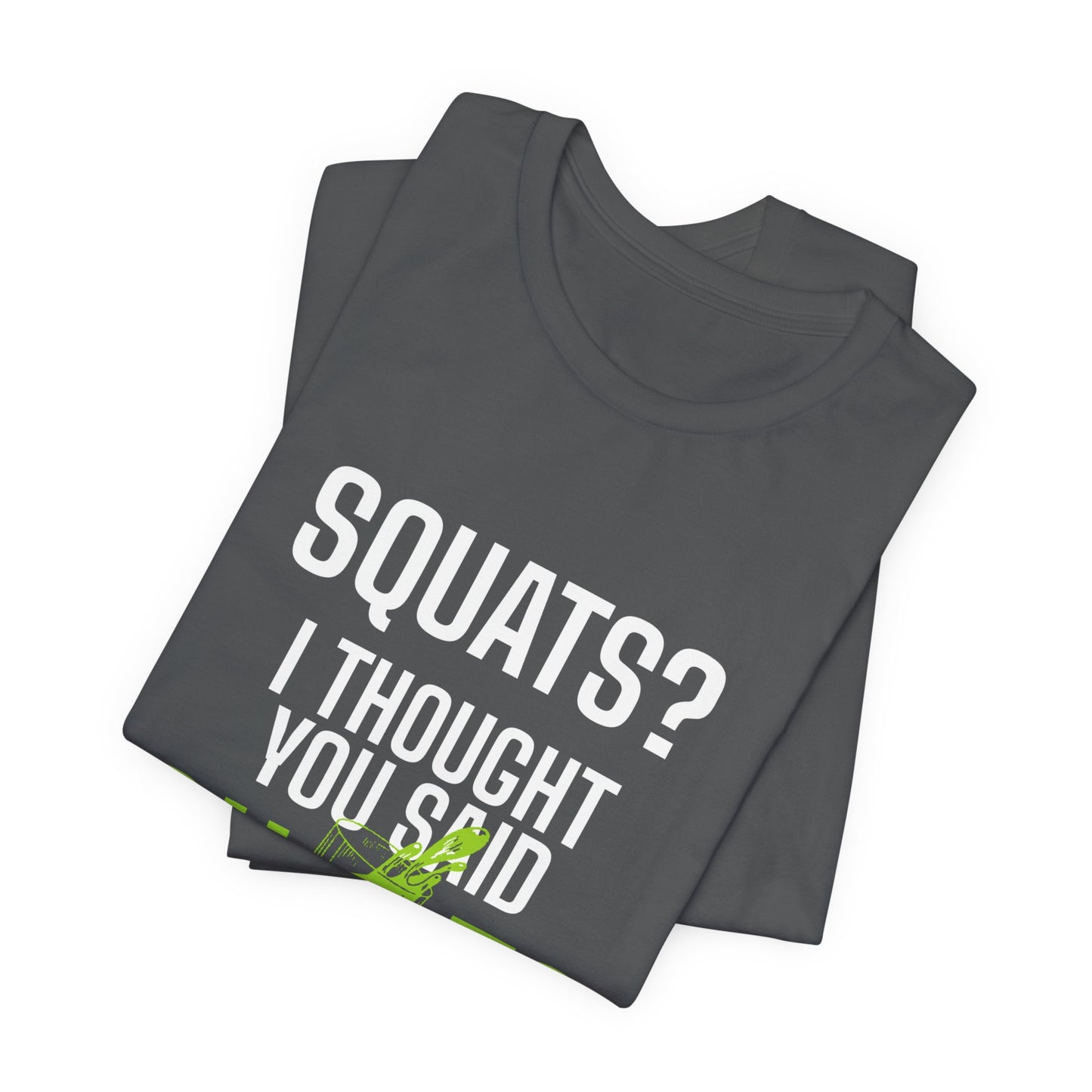 DoD Fitness - Squats Shots Tee