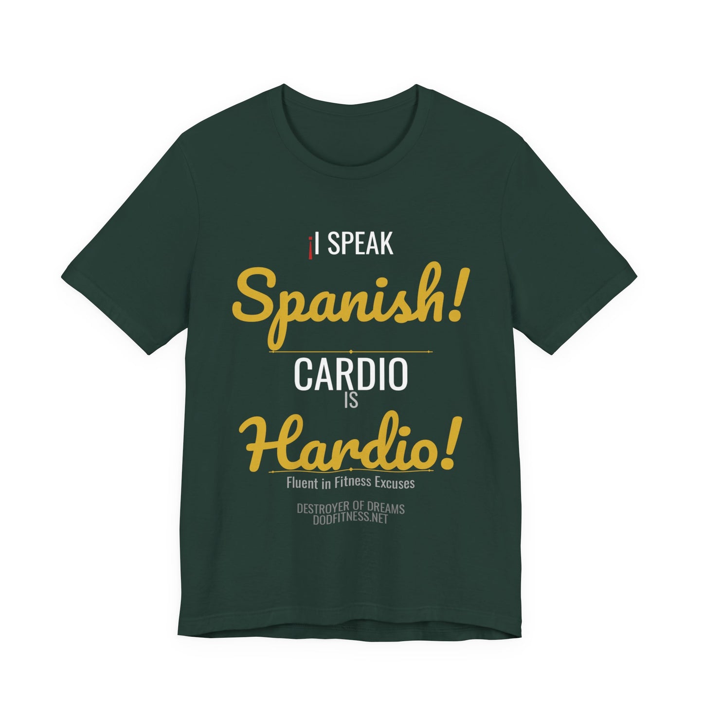 DoD Fitness - Emotional Cardio Men's Tee