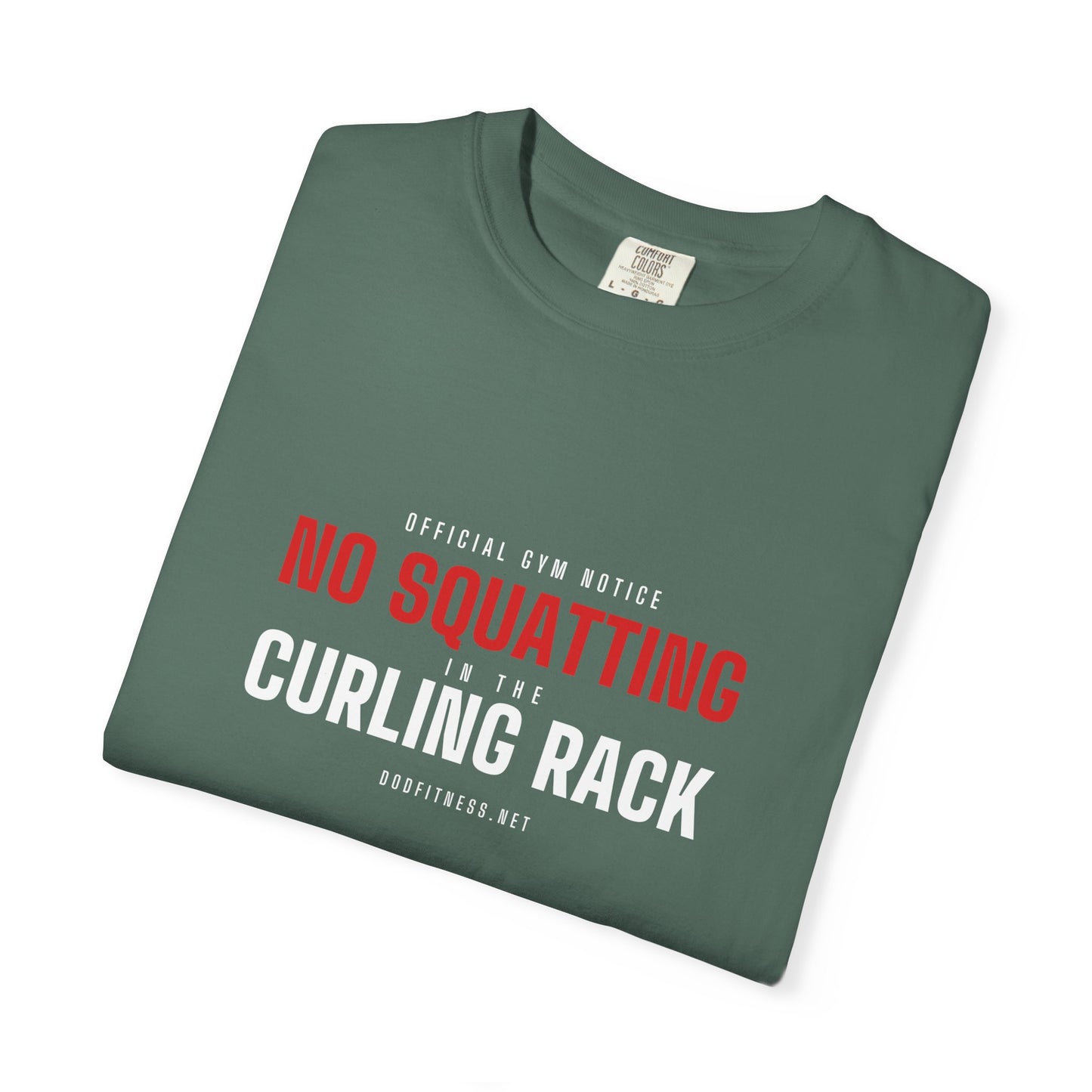DoD Fitness - Curling Rack Men's Tee