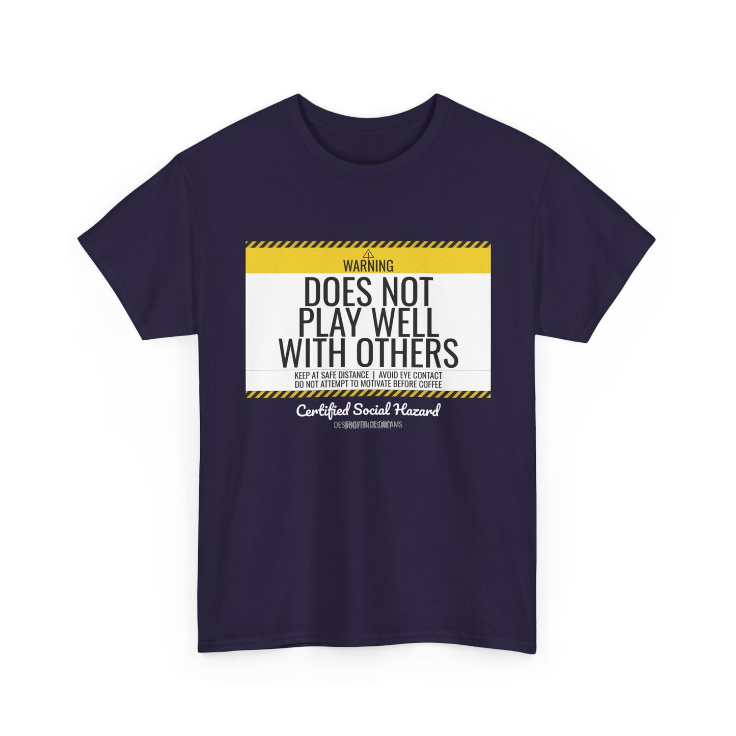 DoD Fitness - Warning Label Women's Tee