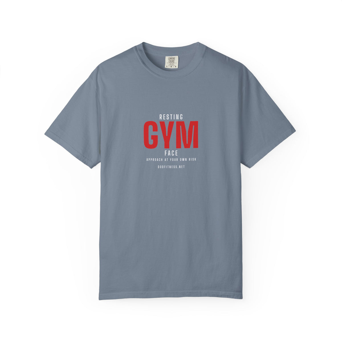 DoD Fitness - Resting Gym Face Men's Tee