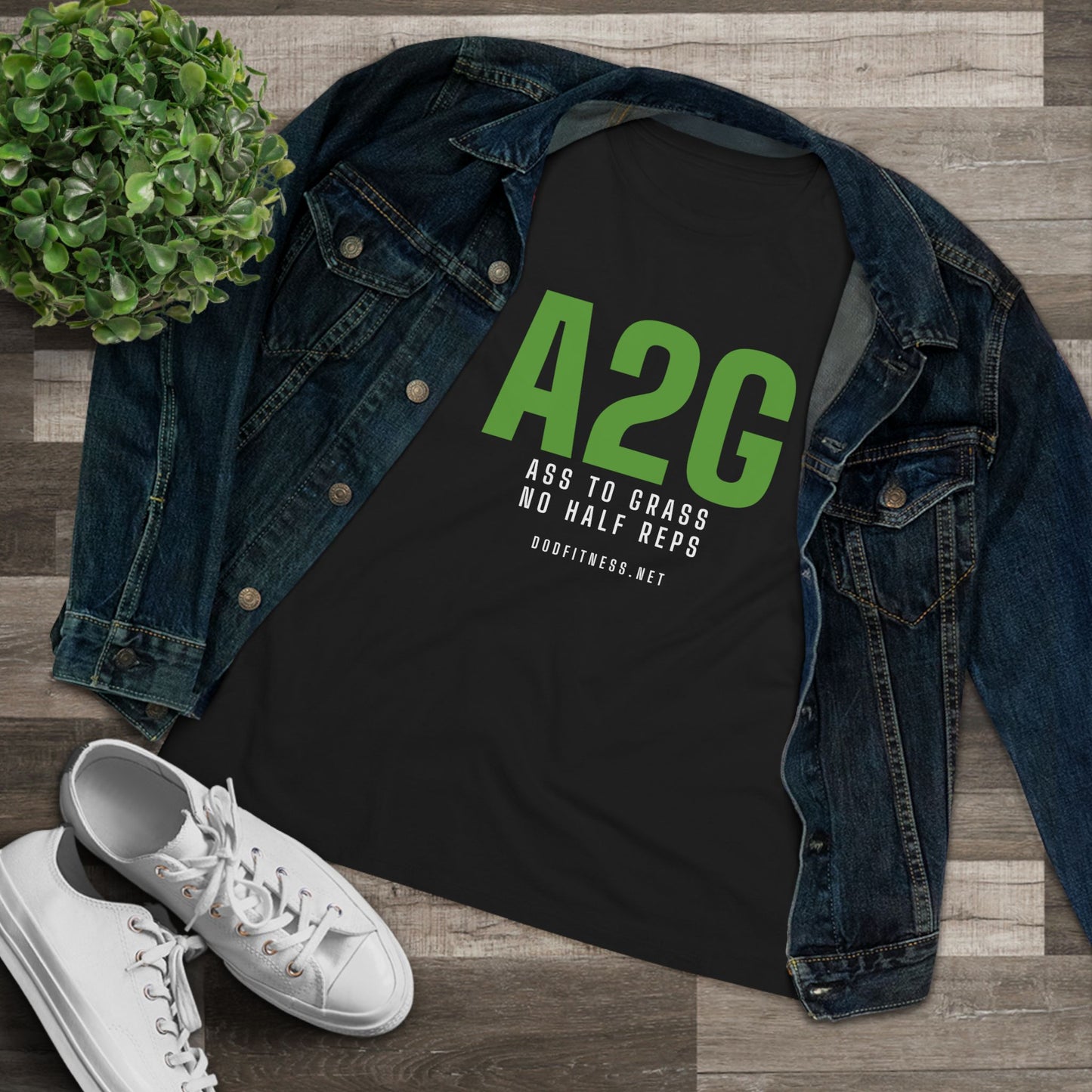 DoD Fitness - A2G - No Half Reps Women's Tee