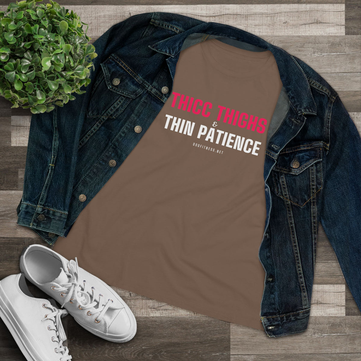DoD Fitness - Thicc Thighs Women's Tee
