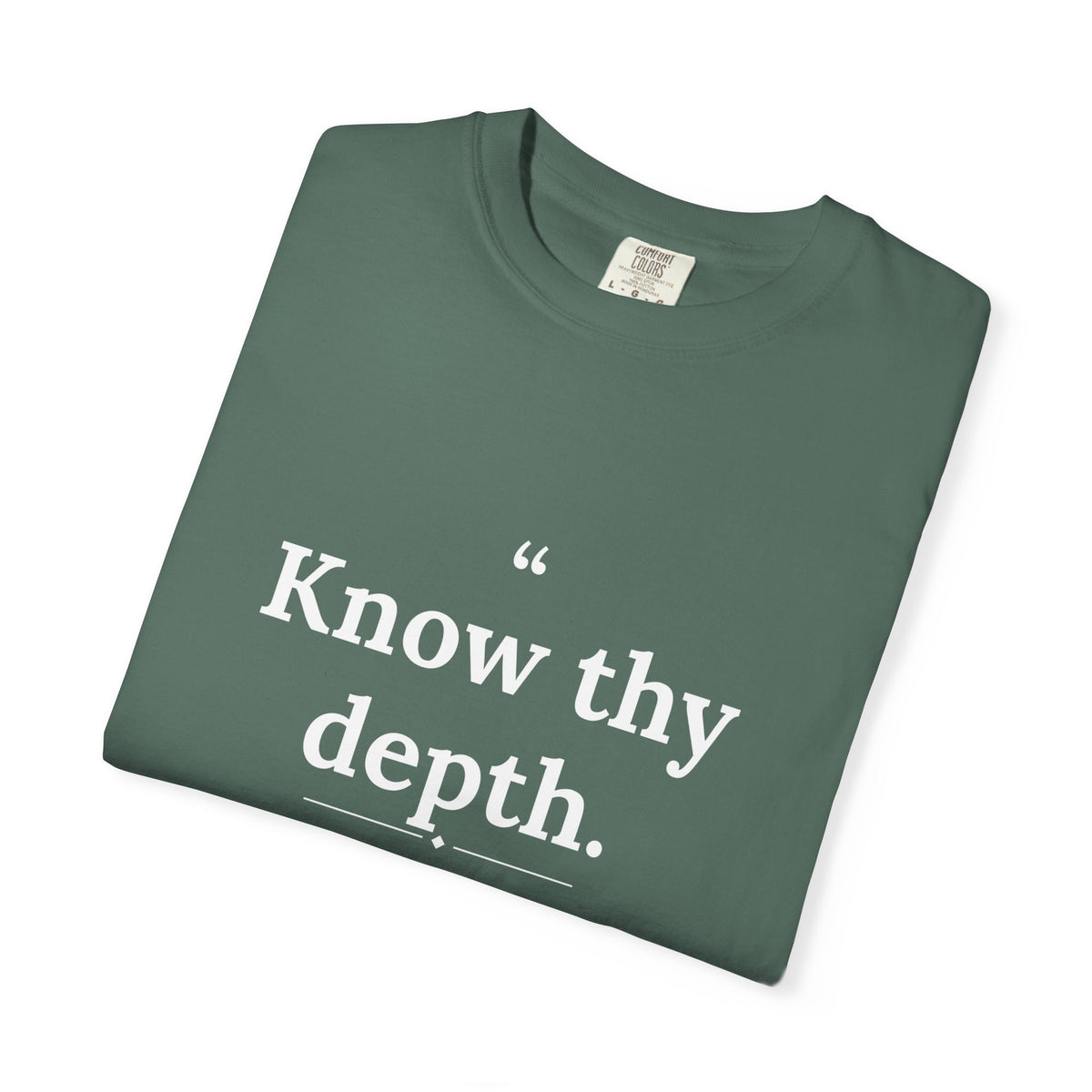 Assticles - Know Thy Depth men's tee - funny gym shirt by DoD Fitness
