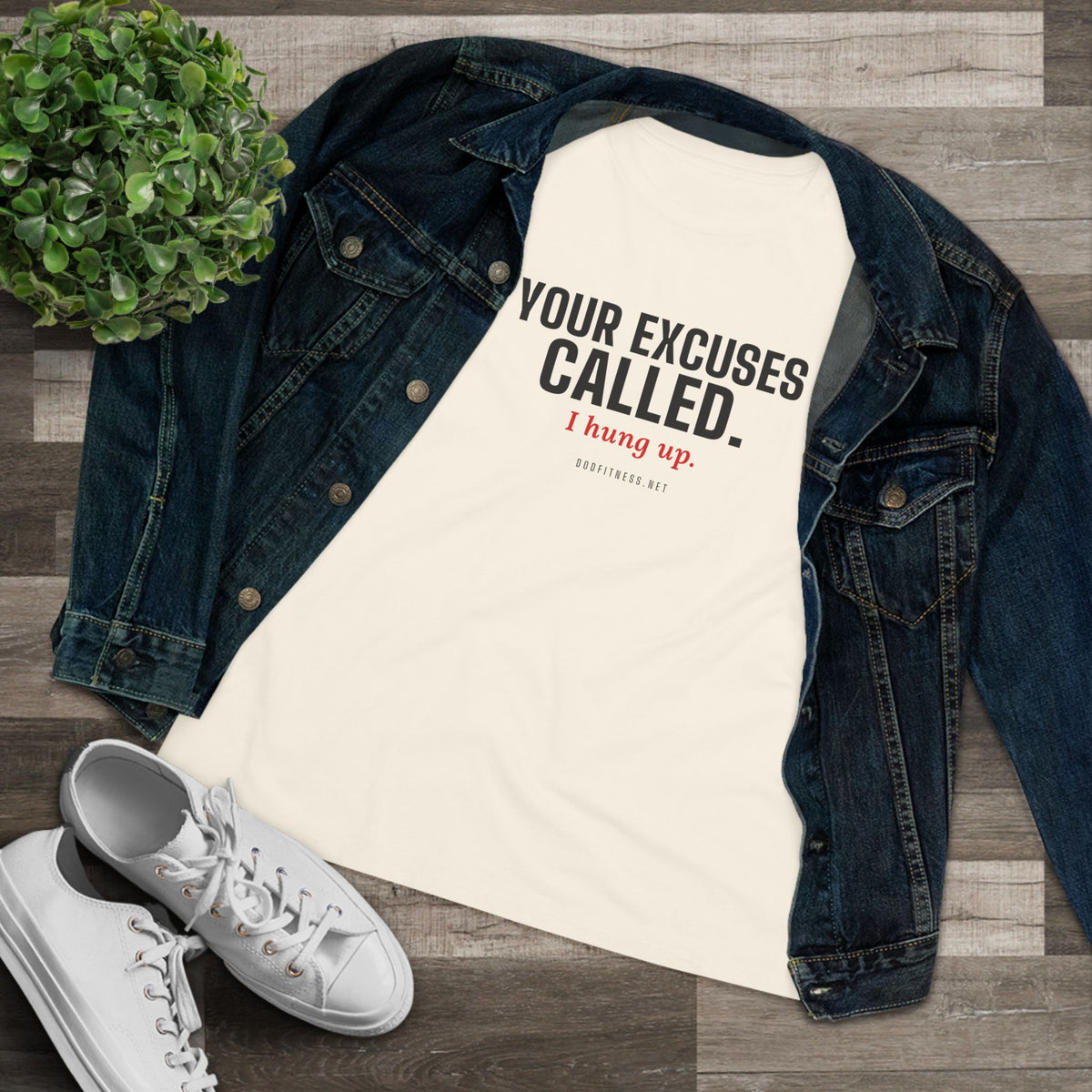 DoD Fitness - Excuses Called Women's Tee