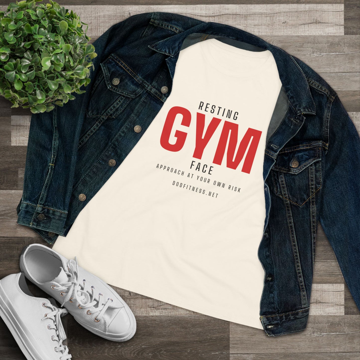 DoD Fitness - Resting Gym Face Women's Tee