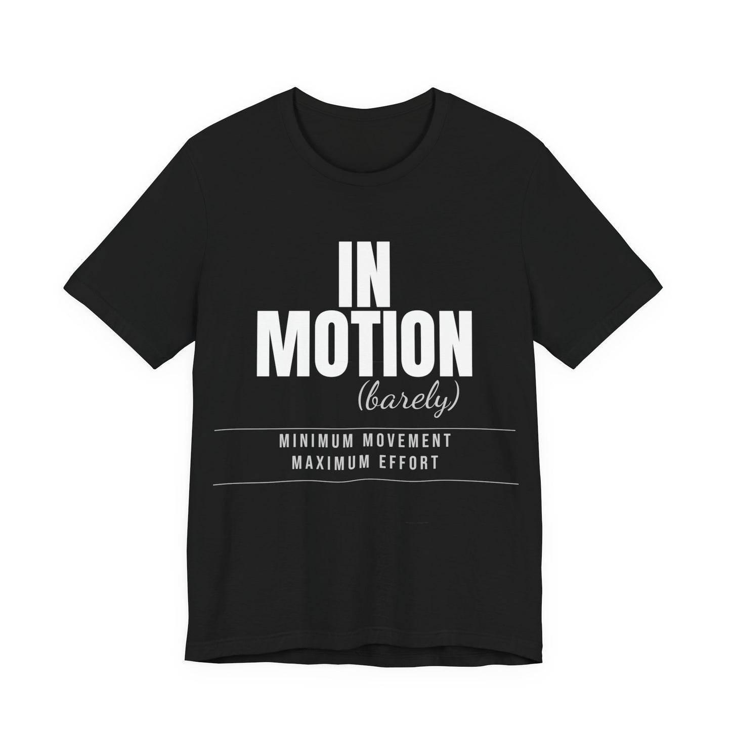 DoD Fitness - In Motion - Barely Moving Men's Tee