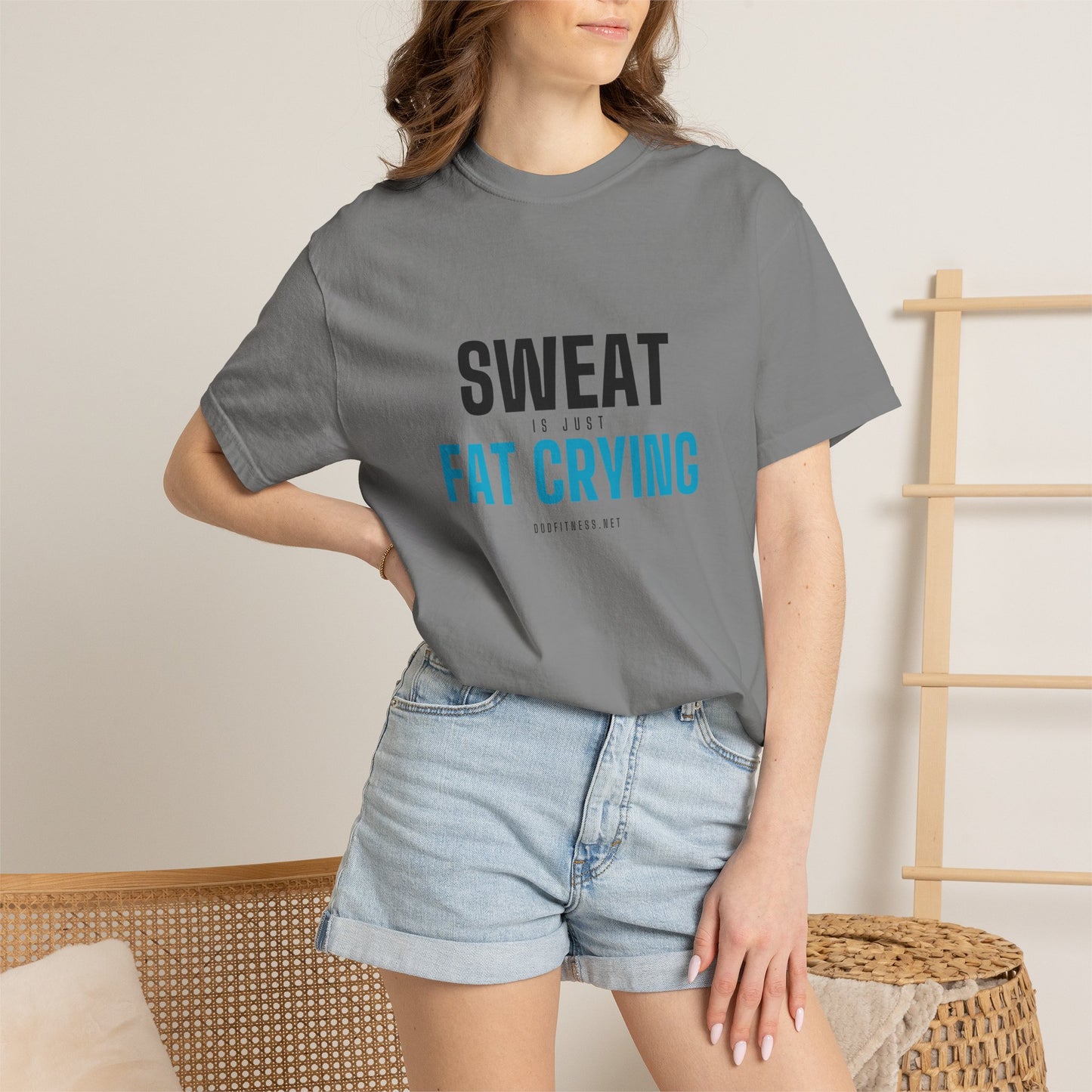 DoD Fitness - Fat Crying Frown Men's Tee