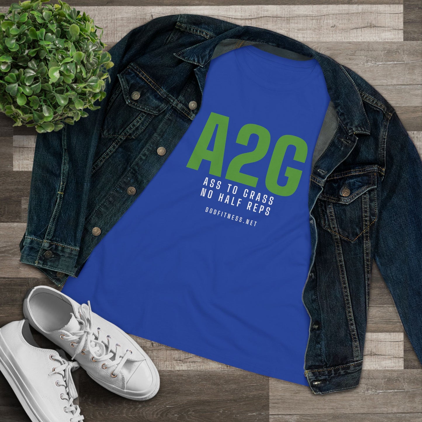 DoD Fitness - A2G - No Half Reps Women's Tee