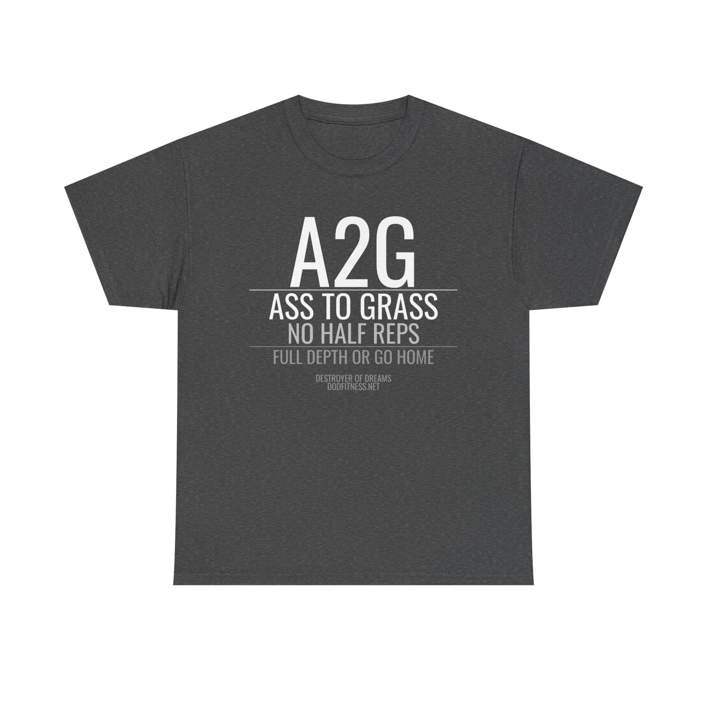 DoD Fitness - A2G - No Half Reps Women's Tee