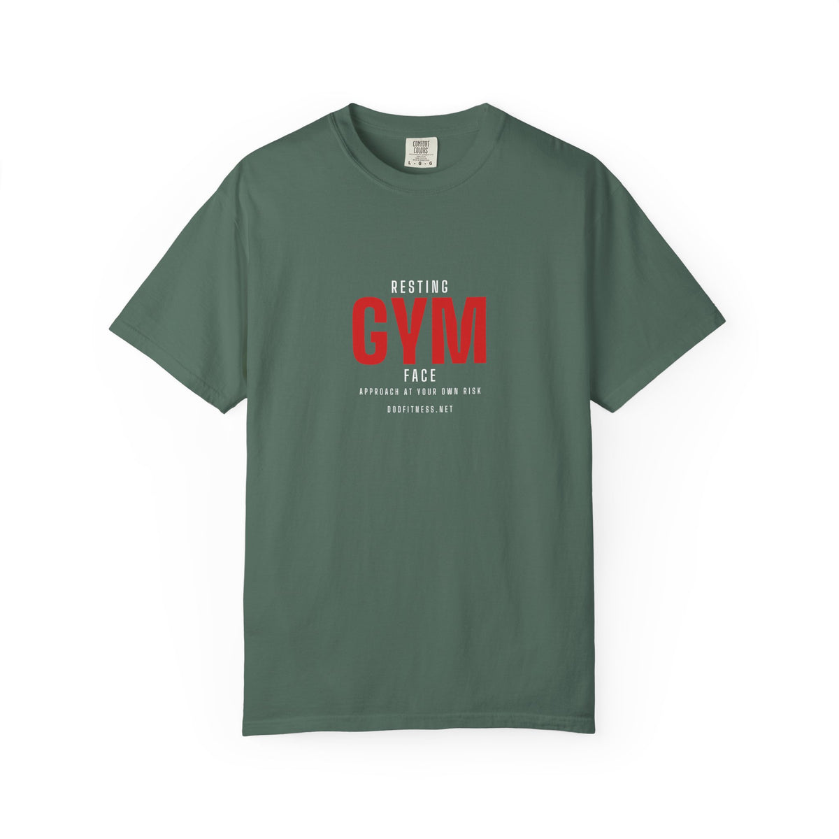 DoD Fitness - Resting Gym Face Men's Tee