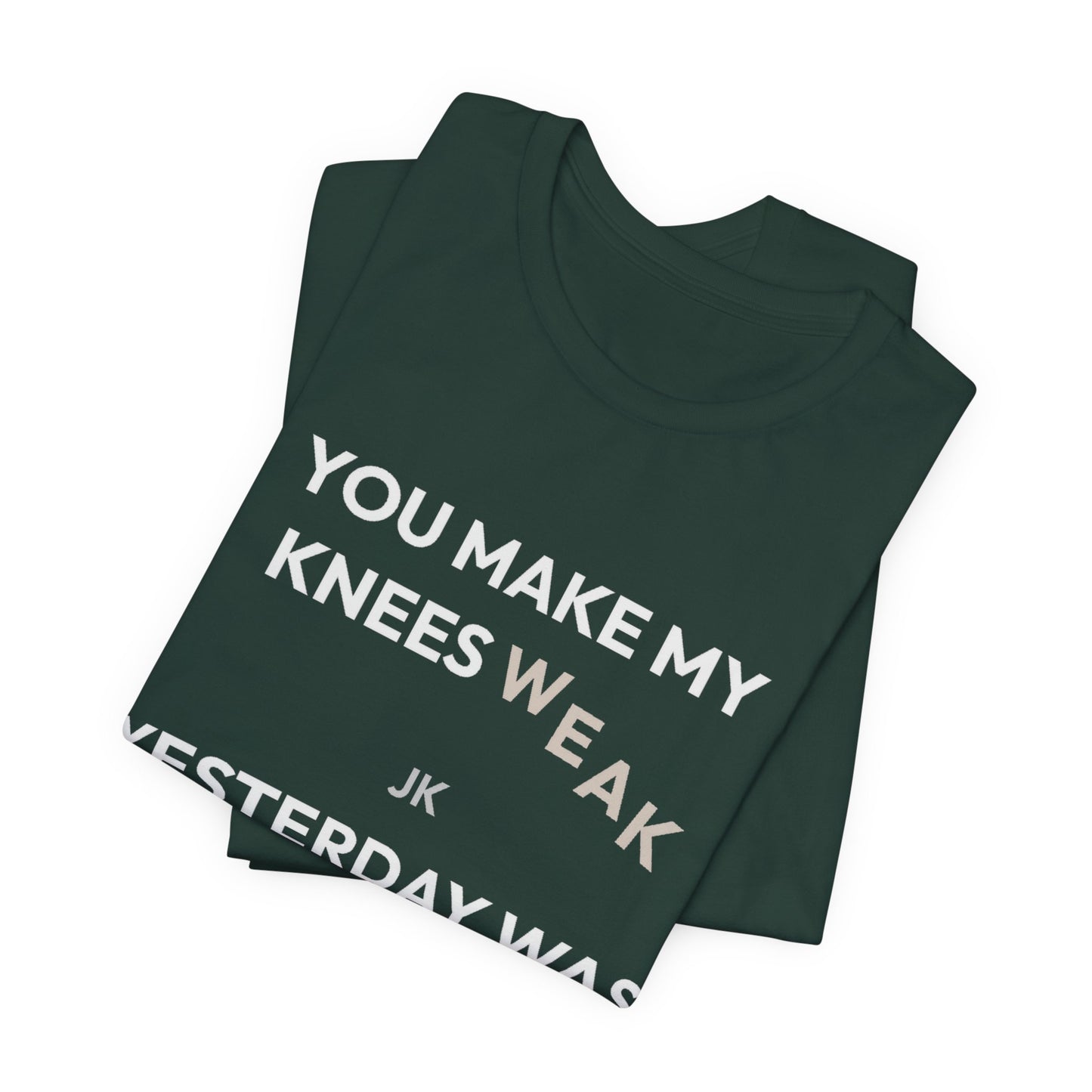 DoD Fitness - Knees Weak Tee