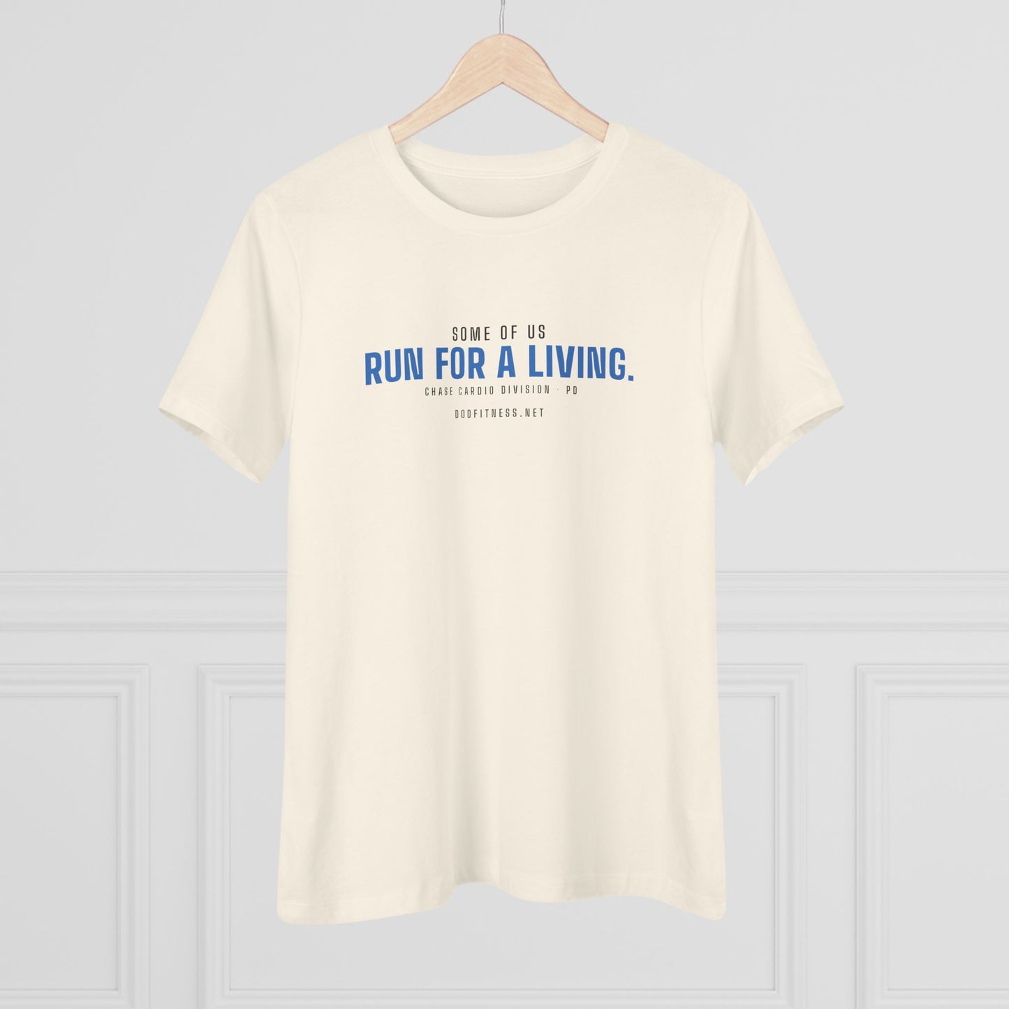 DoD Fitness - Run For A Living Women's Tee