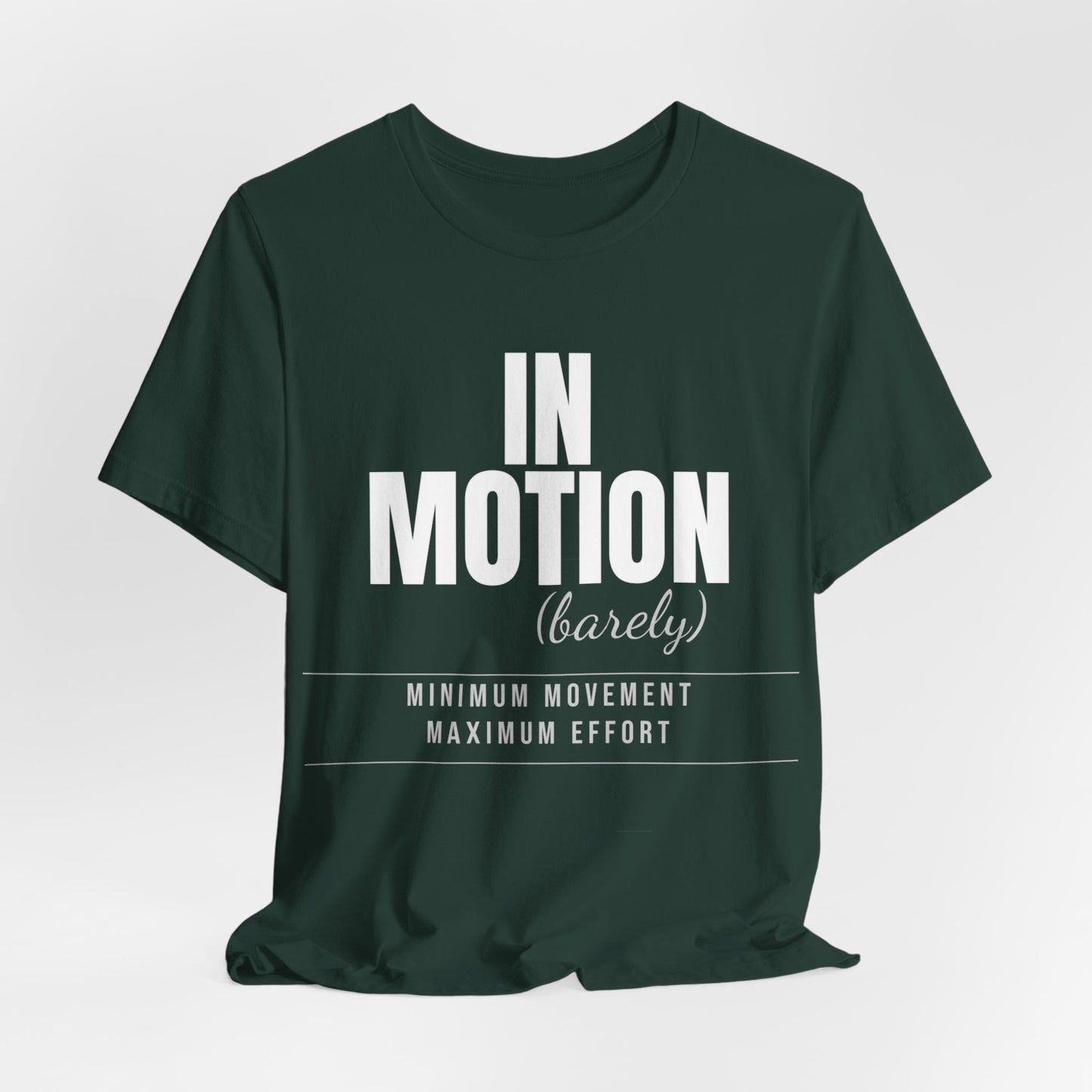 DoD Fitness - In Motion - Barely Moving Men's Tee