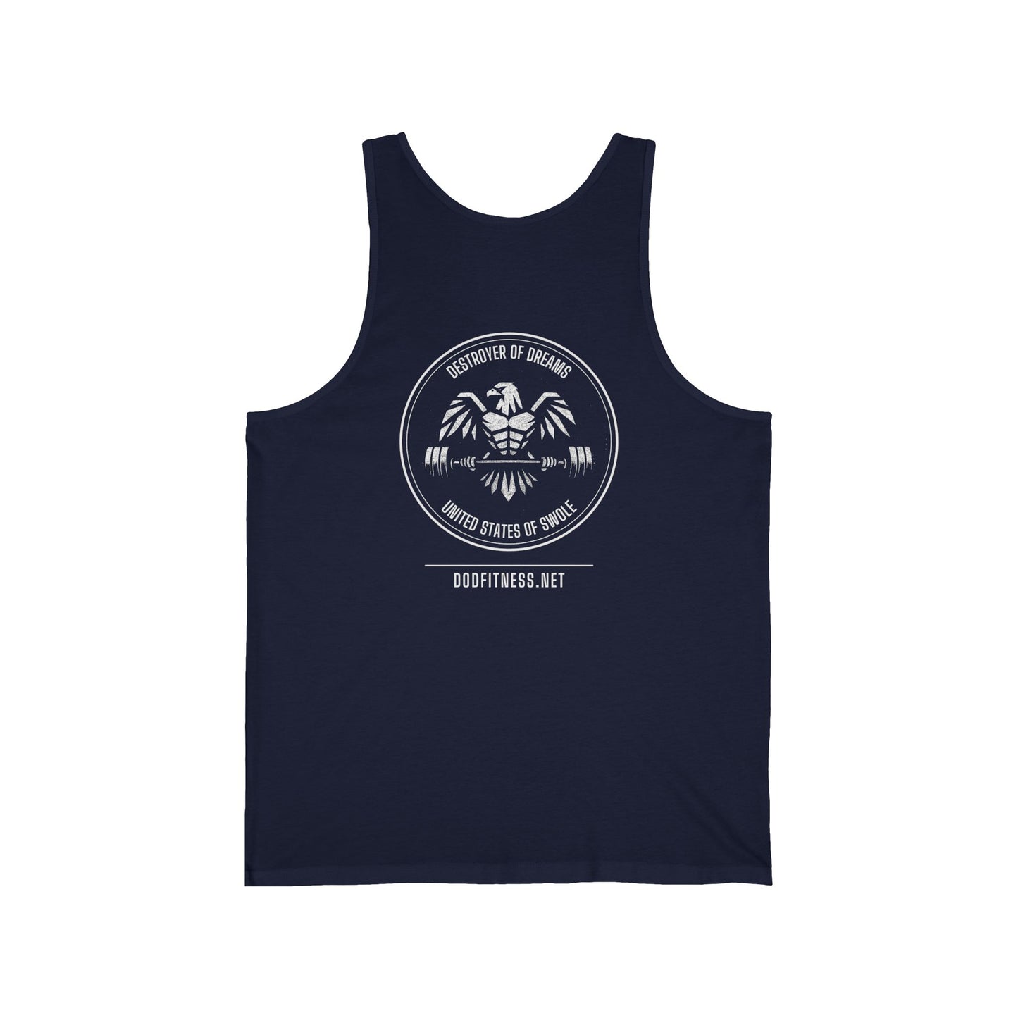 DoD Fitness - No Squatting Texting Rack Men's Tank